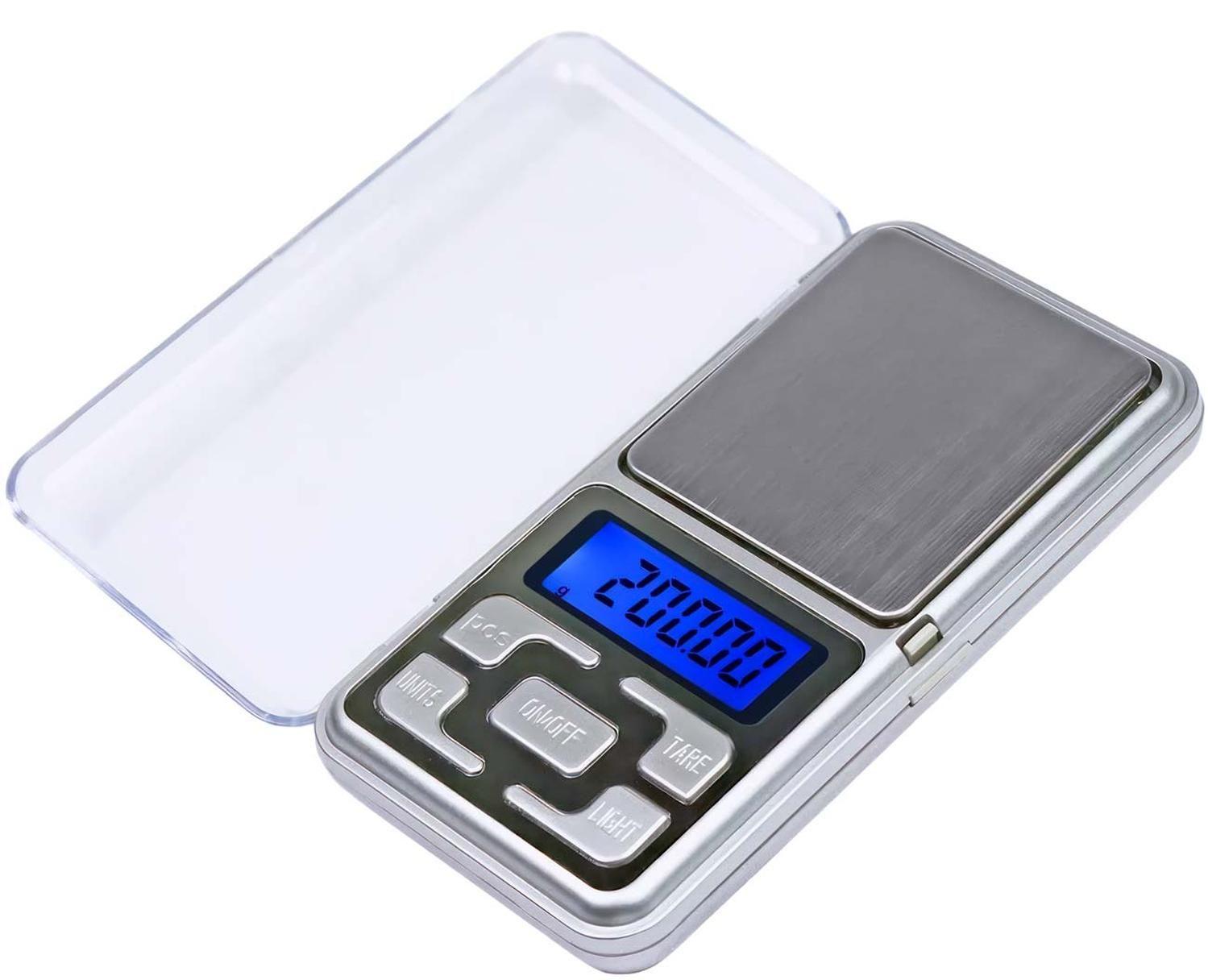 Balanza Gramera Pesa 0,01 A 200 Gr Maxi Precision Tare Gramos-6