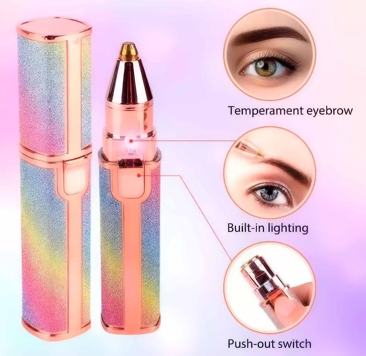 Depiladora De Vello Facial Removedor Cejas Labio Recargable Portatil-8