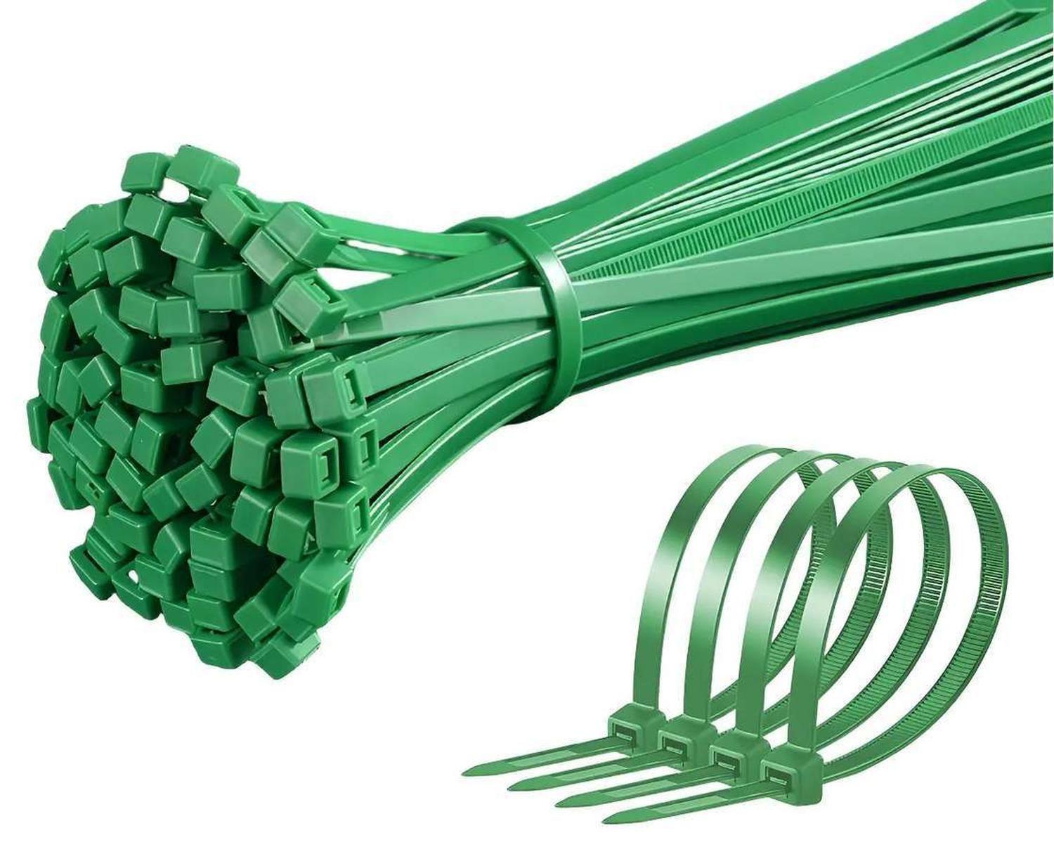 100 Amarras Plasticas Abrazadera Brida Colores 10 Cm Cables-2