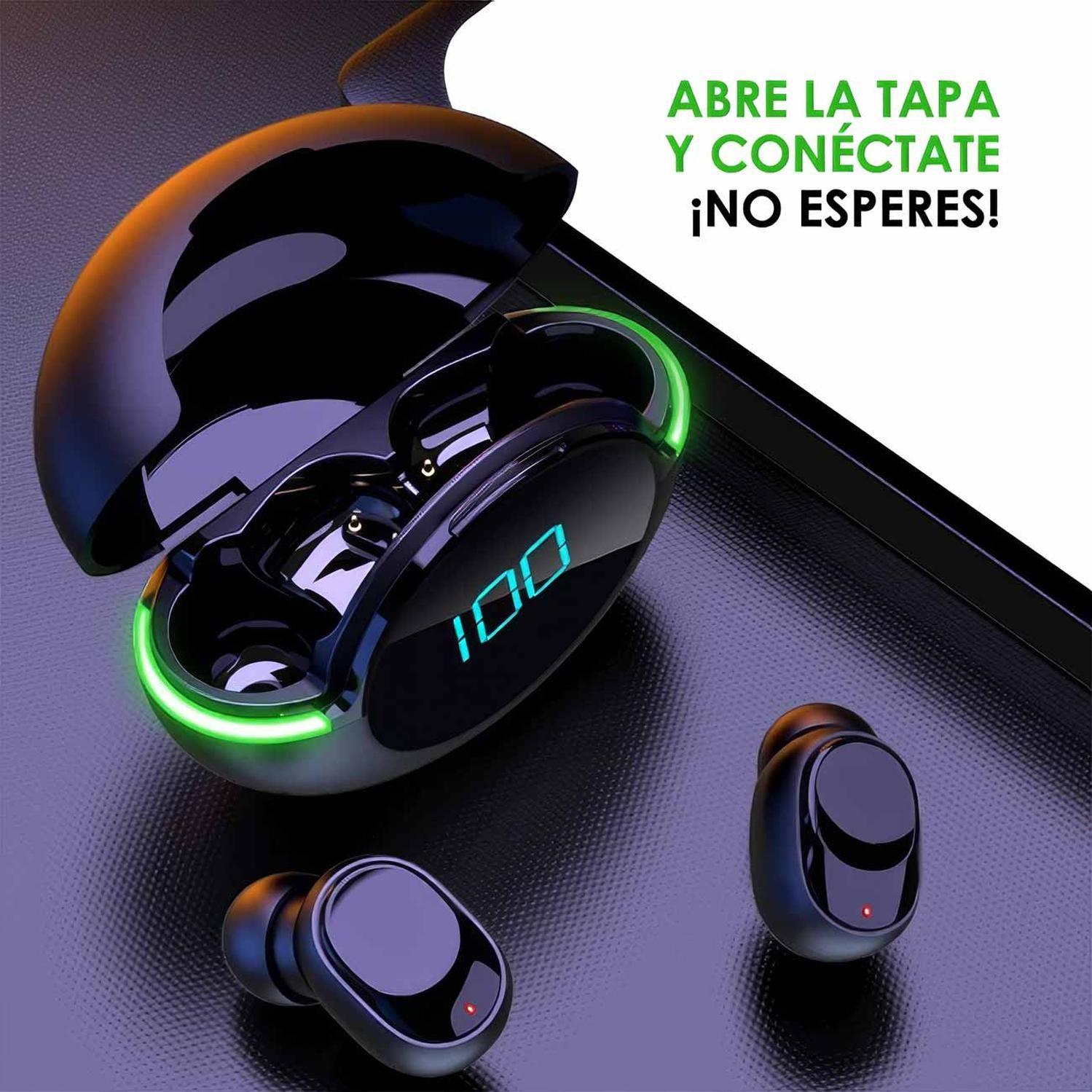 Audifonos Manos Libre Inalambrico Bluetooth Recargable Led-2