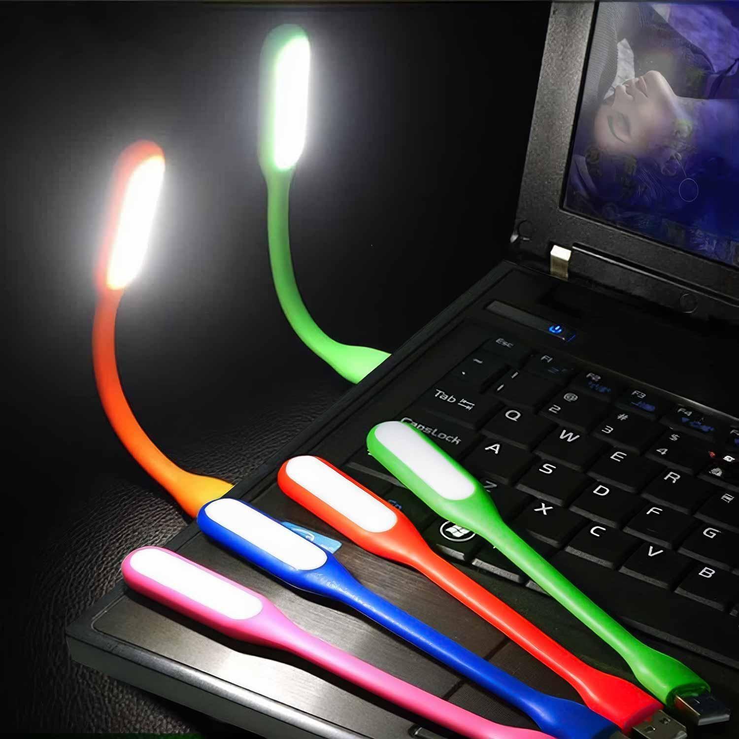 Luz Led Mini Portátil Usb Flexible Lámpara Usb Led Colores-2