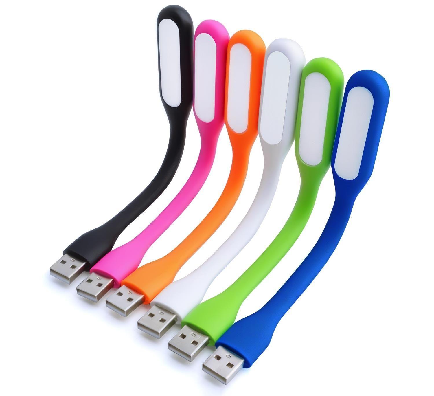 Luz Led Mini Portátil Usb Flexible Lámpara Usb Led Colores-7