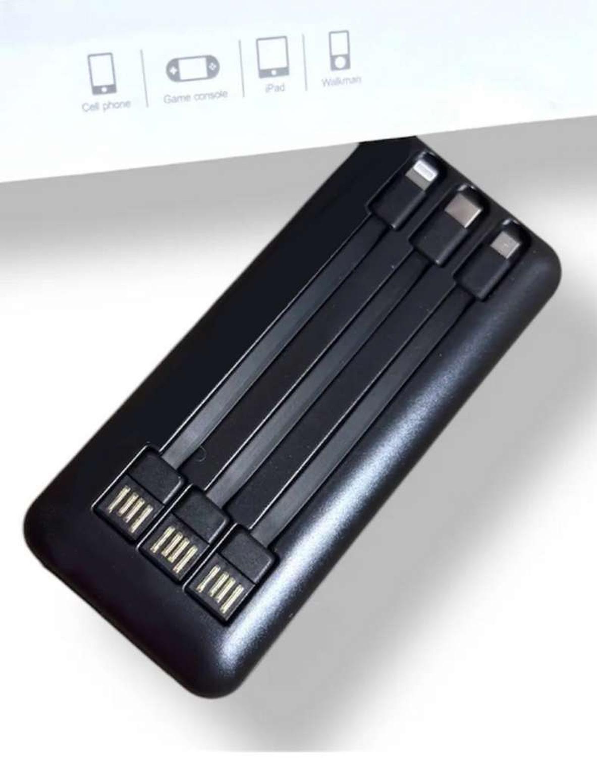 Power Bank Cargador Bateria Usb Recargable Linterna 40000mah-2