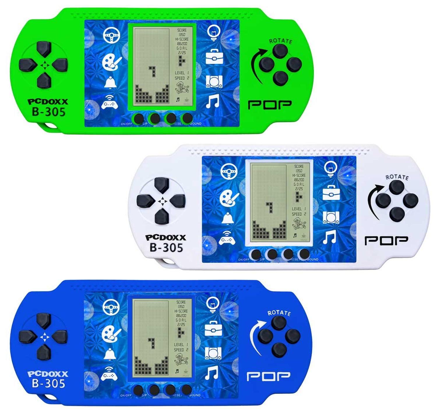 Consola Video Juego Portatil Retro Compatible Tetri Brick-7