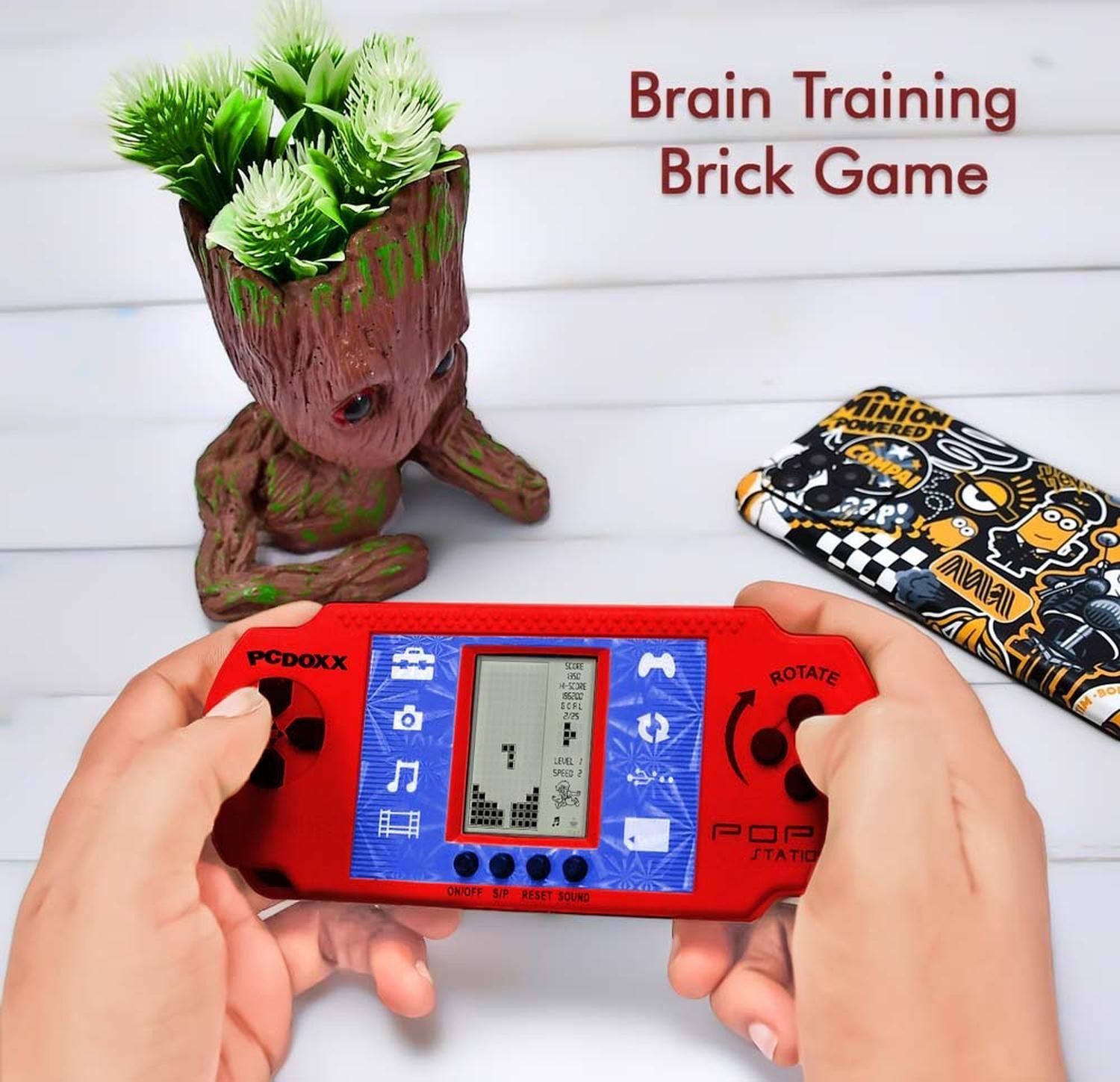 Consola Video Juego Portatil Retro Compatible Tetri Brick-8