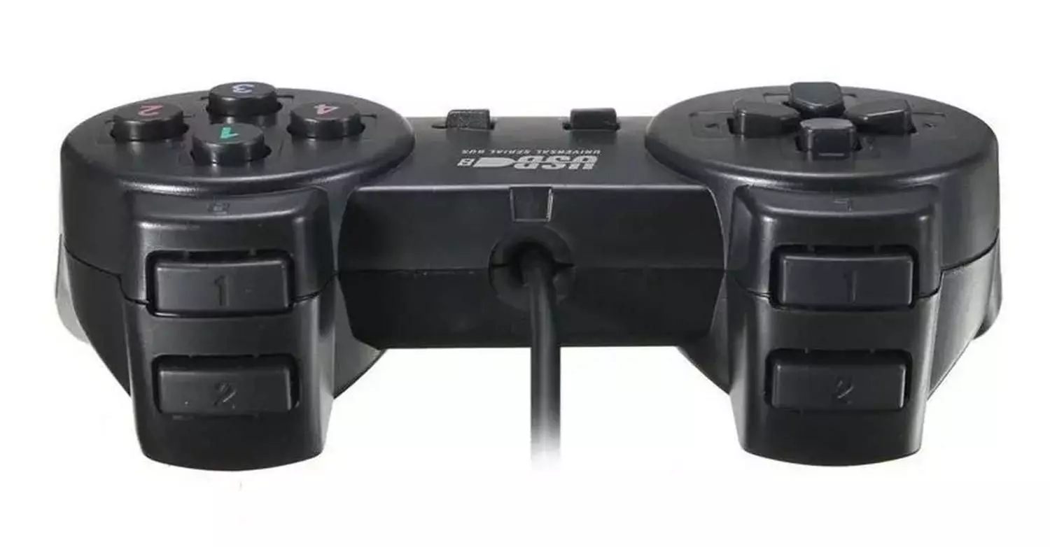 Joystick Control Alambrico Palanca Usb Pc Mando Juegos-2