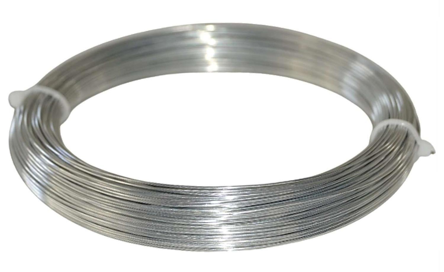 Rollo Alambre Galvanizado Amarra Zinc Liso Flexible 60 Metros-2