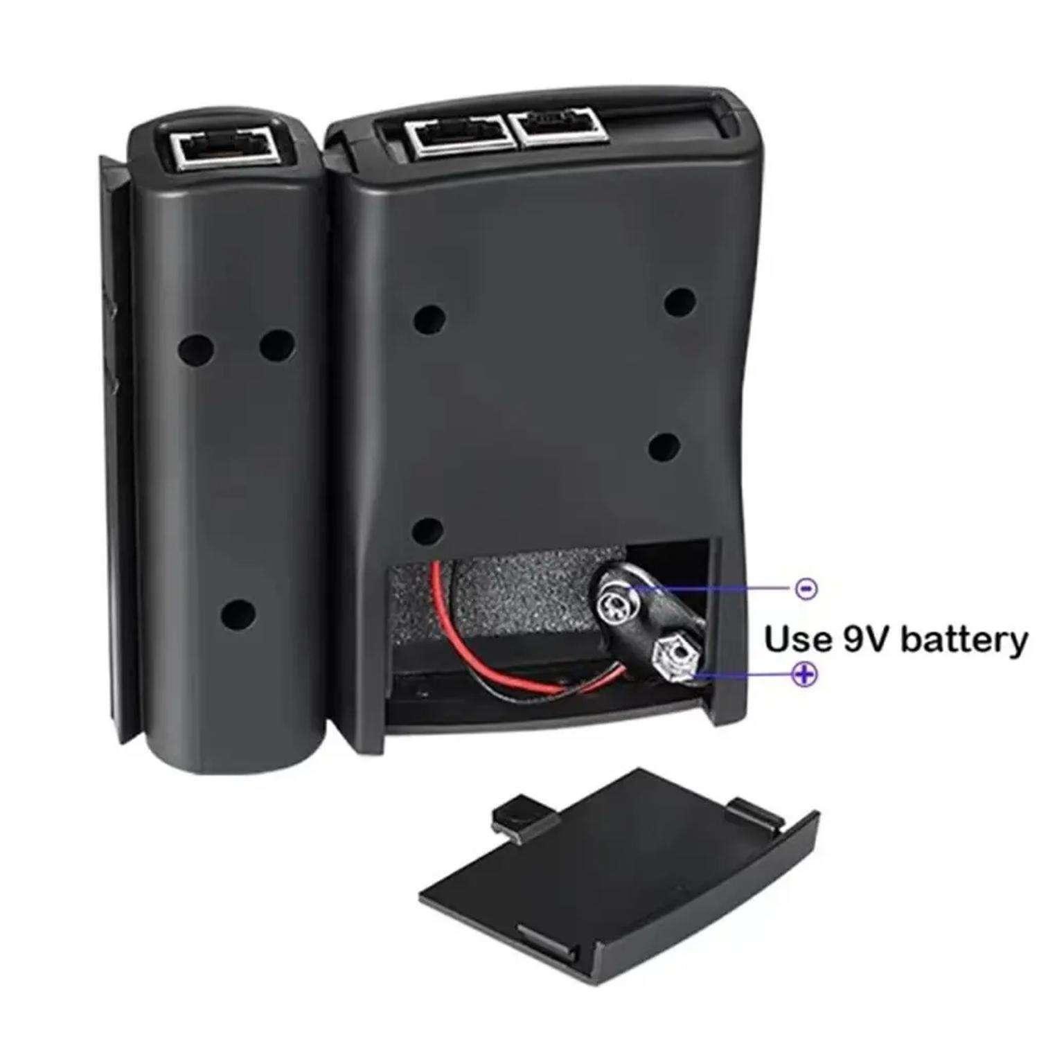 Tester De Red Con Probador De Cables Rj45-8