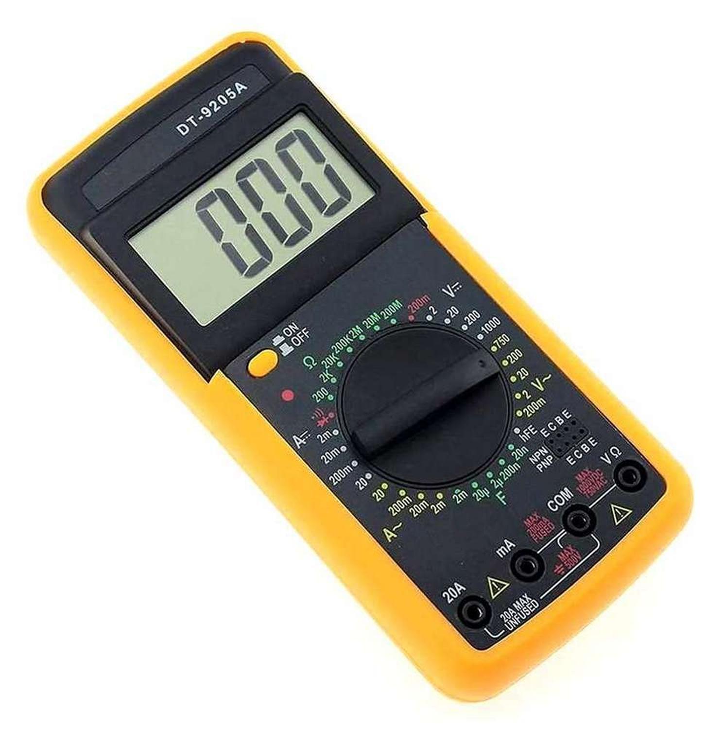 Tester Multitester Multímetro Tester Digital Lcd Corriente-4