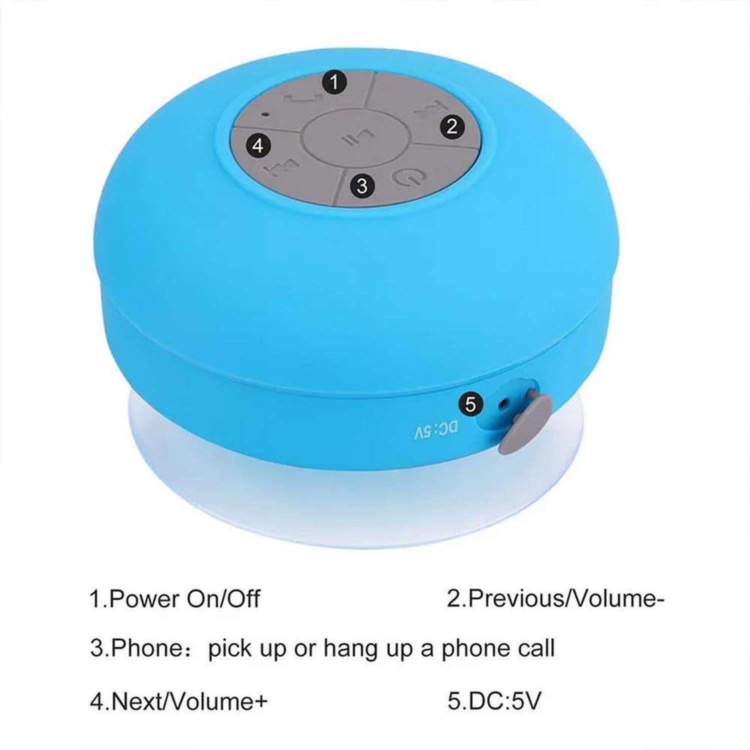 Parlante Bluetooth Ducha Resiste Agua Recargable Impermeable-3