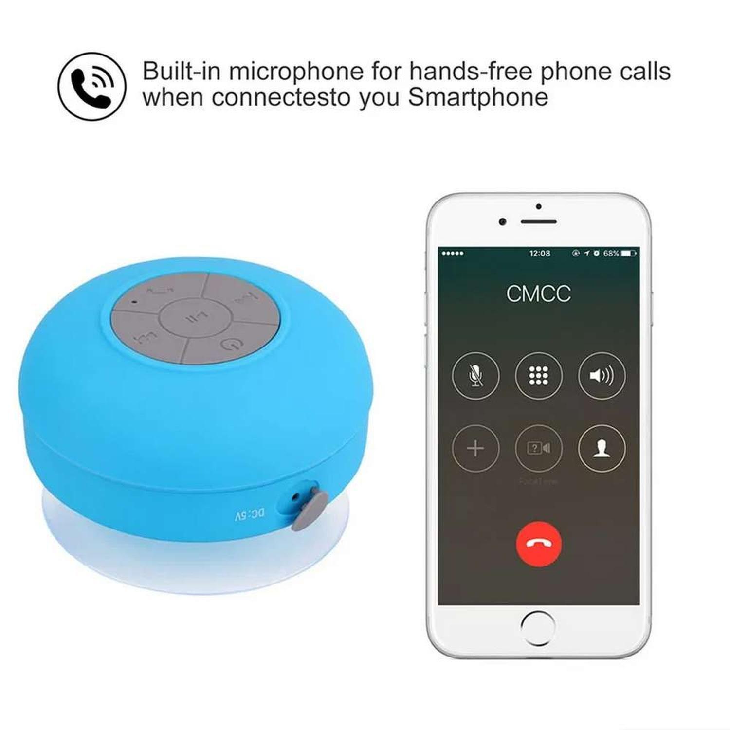 Parlante Bluetooth Ducha Resiste Agua Recargable Impermeable-5
