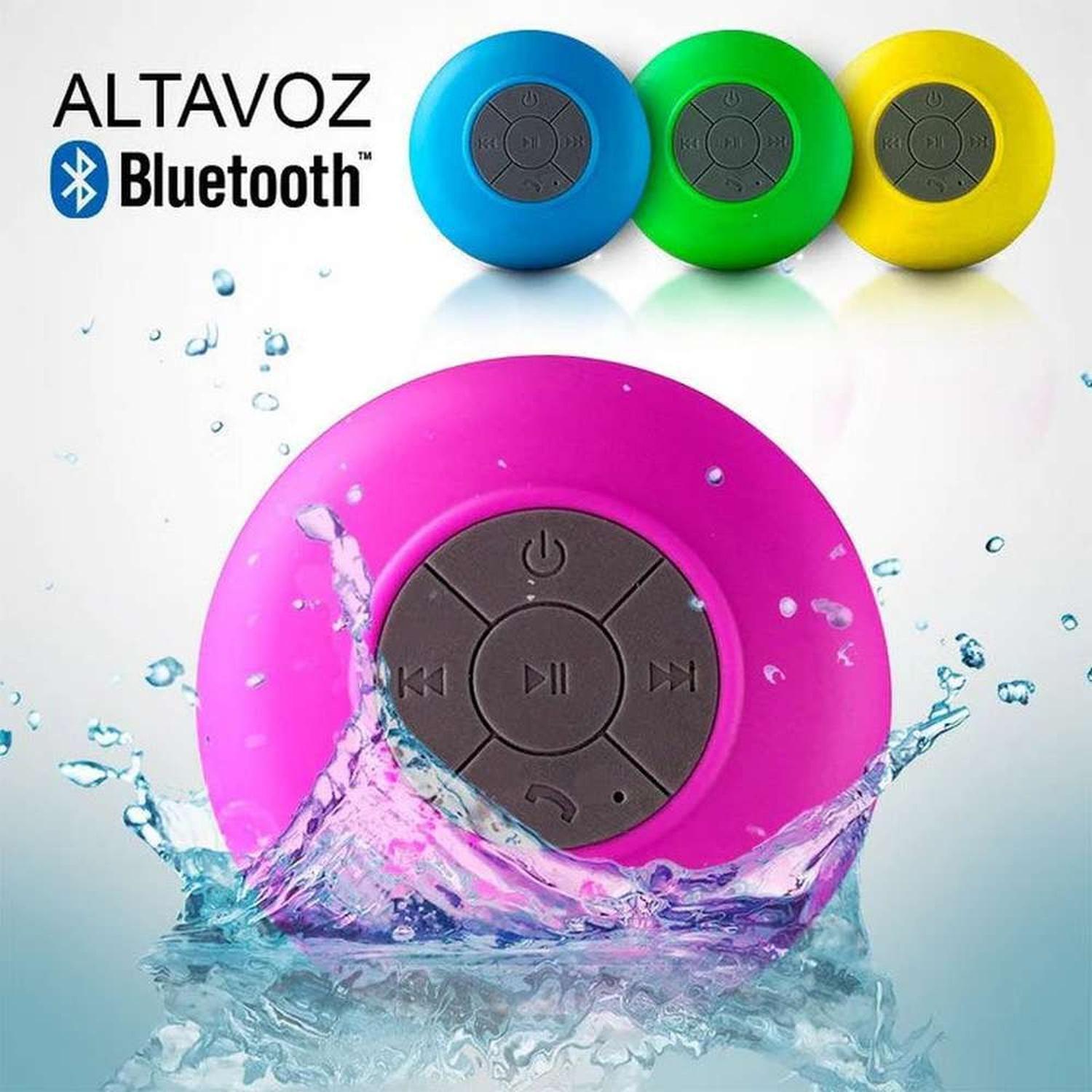 Parlante Bluetooth Ducha Resiste Agua Recargable Impermeable-7