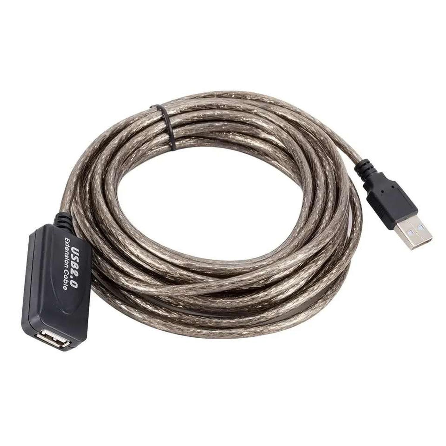 Cable Alargador USB Activo Extension 10 Metros Macho Hembra-2