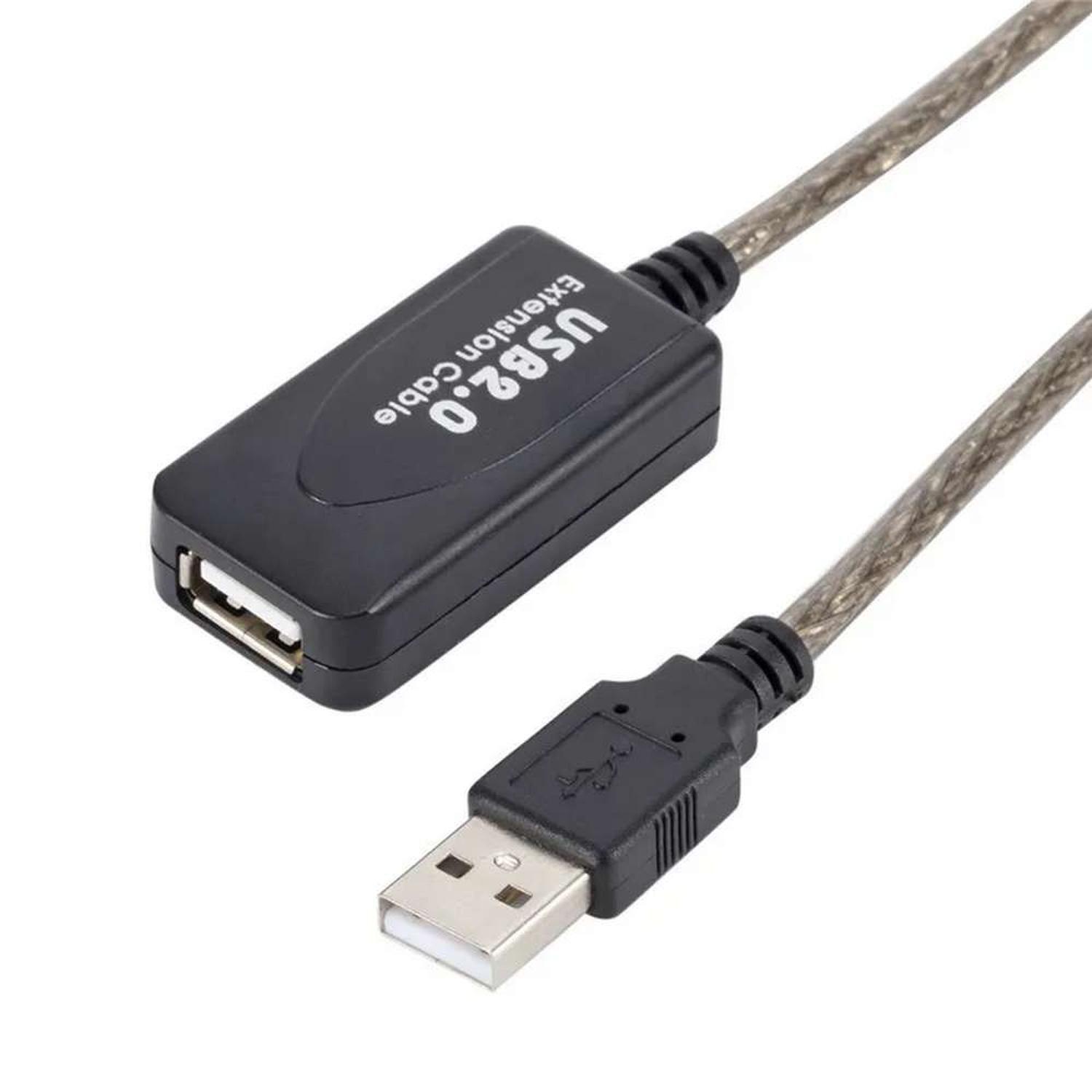 Cable Alargador USB Activo Extension 10 Metros Macho Hembra-3