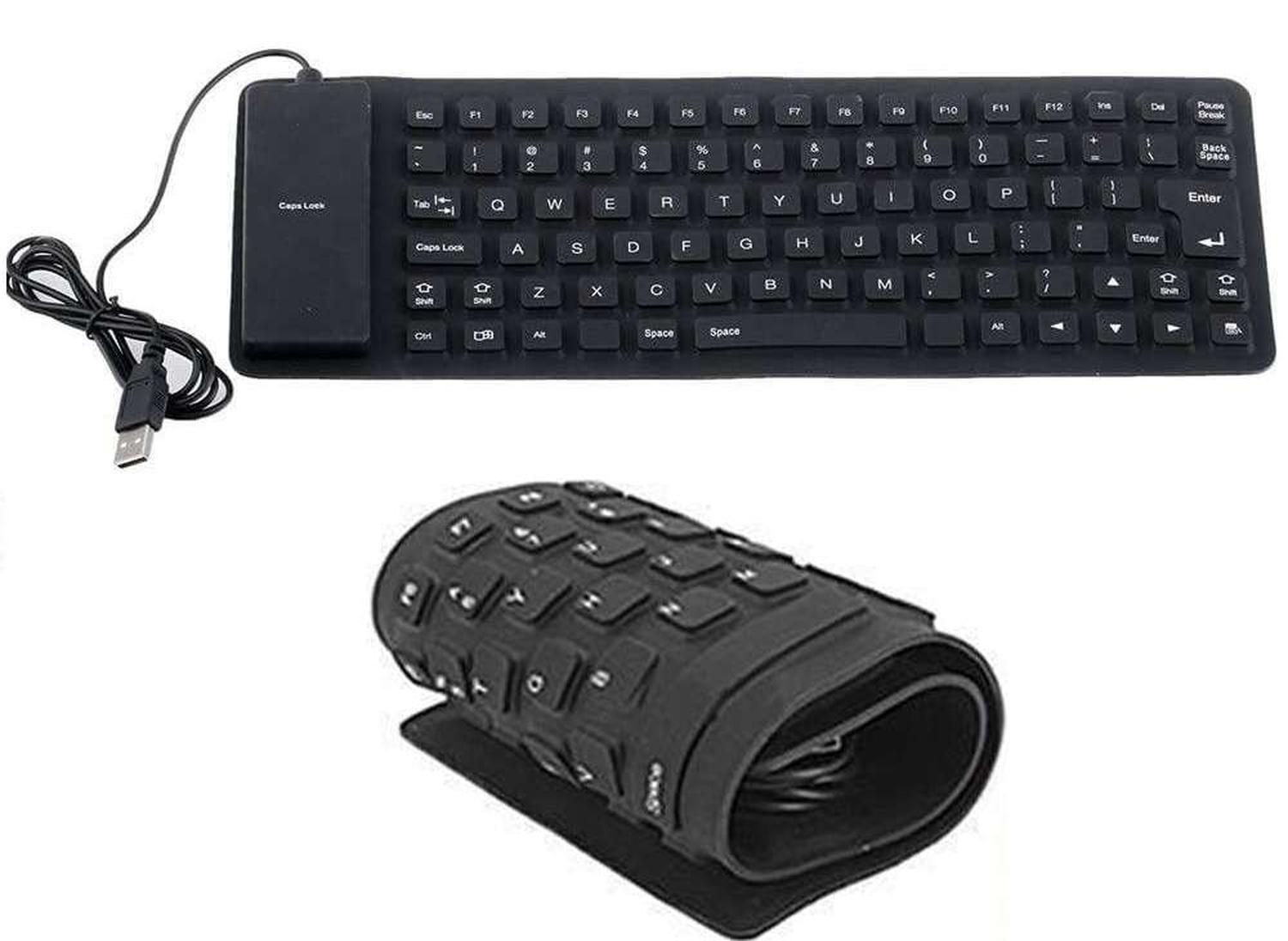 Teclado Usb Flexible PLegable Portatil Para Pc Notebook-2