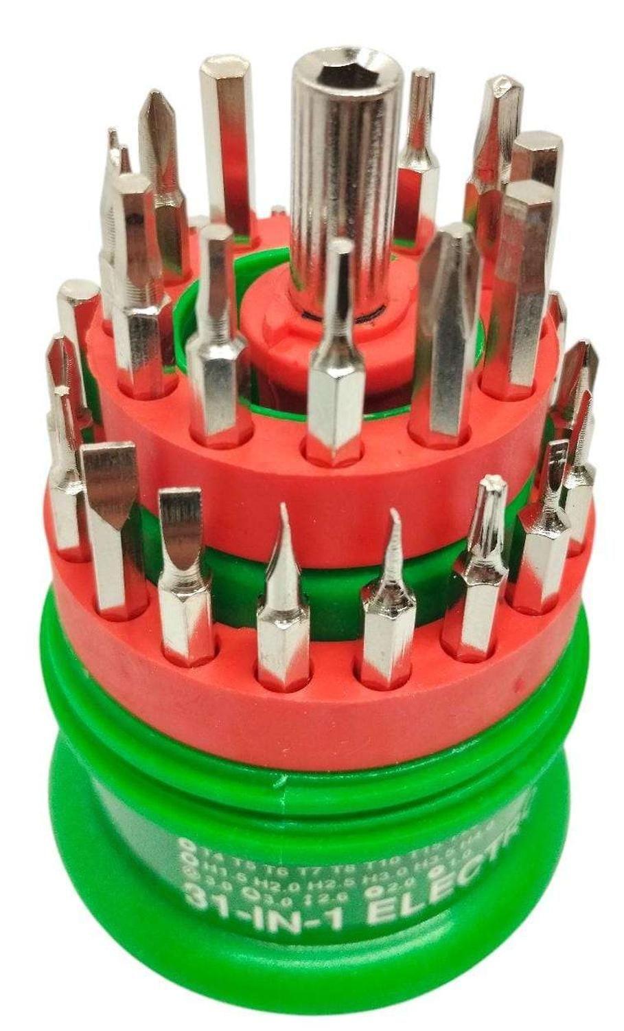 Set Destornillador Precision Puntas Intercambiable Portatil Multifuncion-1