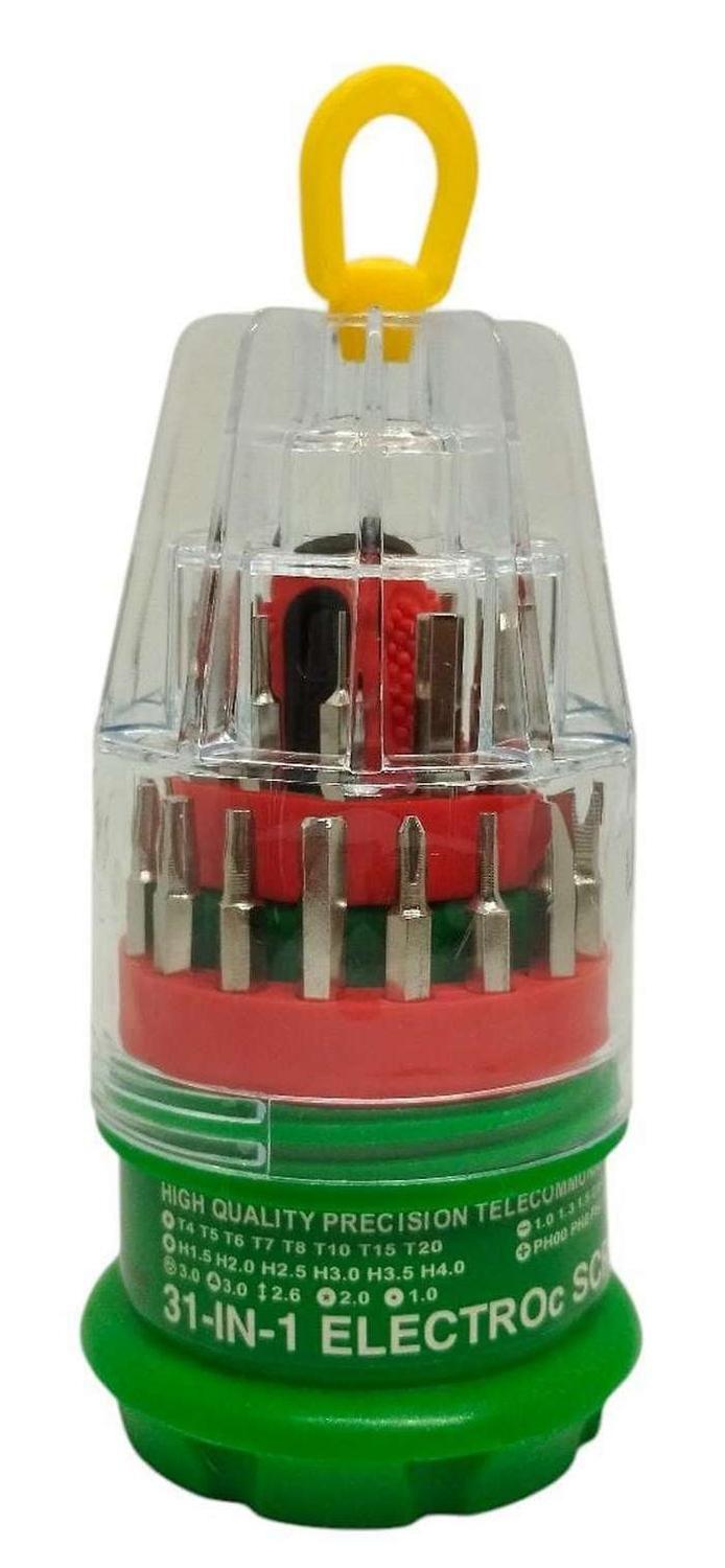 Set Destornillador Precision Puntas Intercambiable Portatil Multifuncion-2