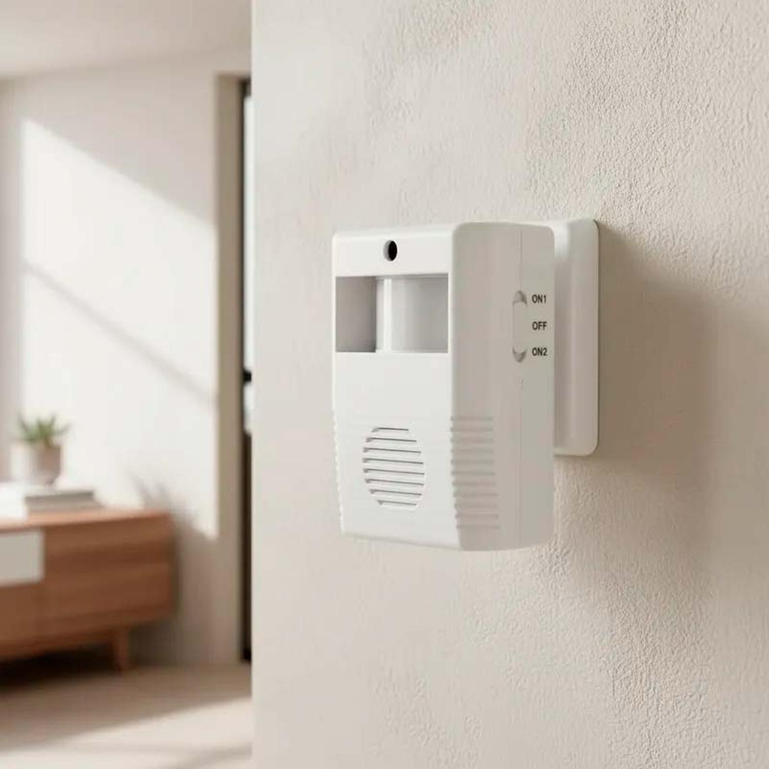 Alarma Sensor Detector De Movimiento Persona Cliente Negocio-5