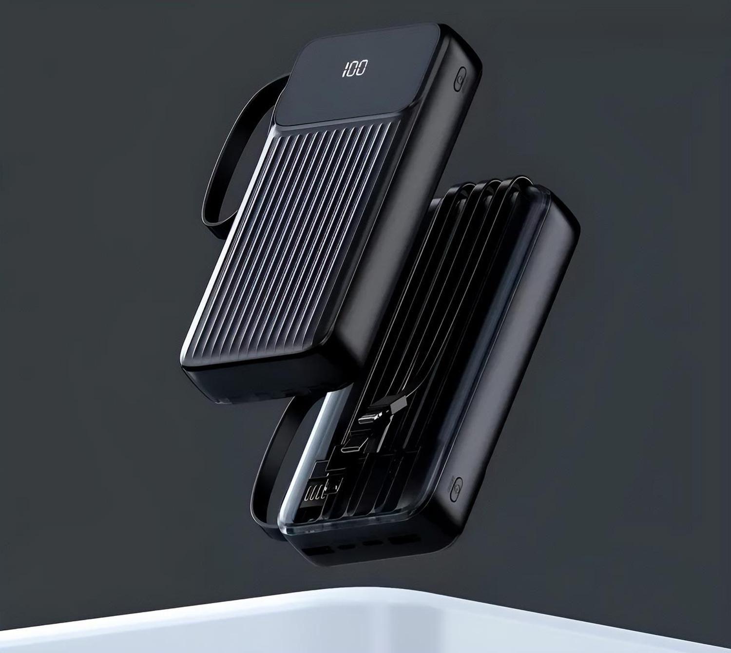 Cargador Power Bank Bateria Usb Portatil Linterna Recargable-3