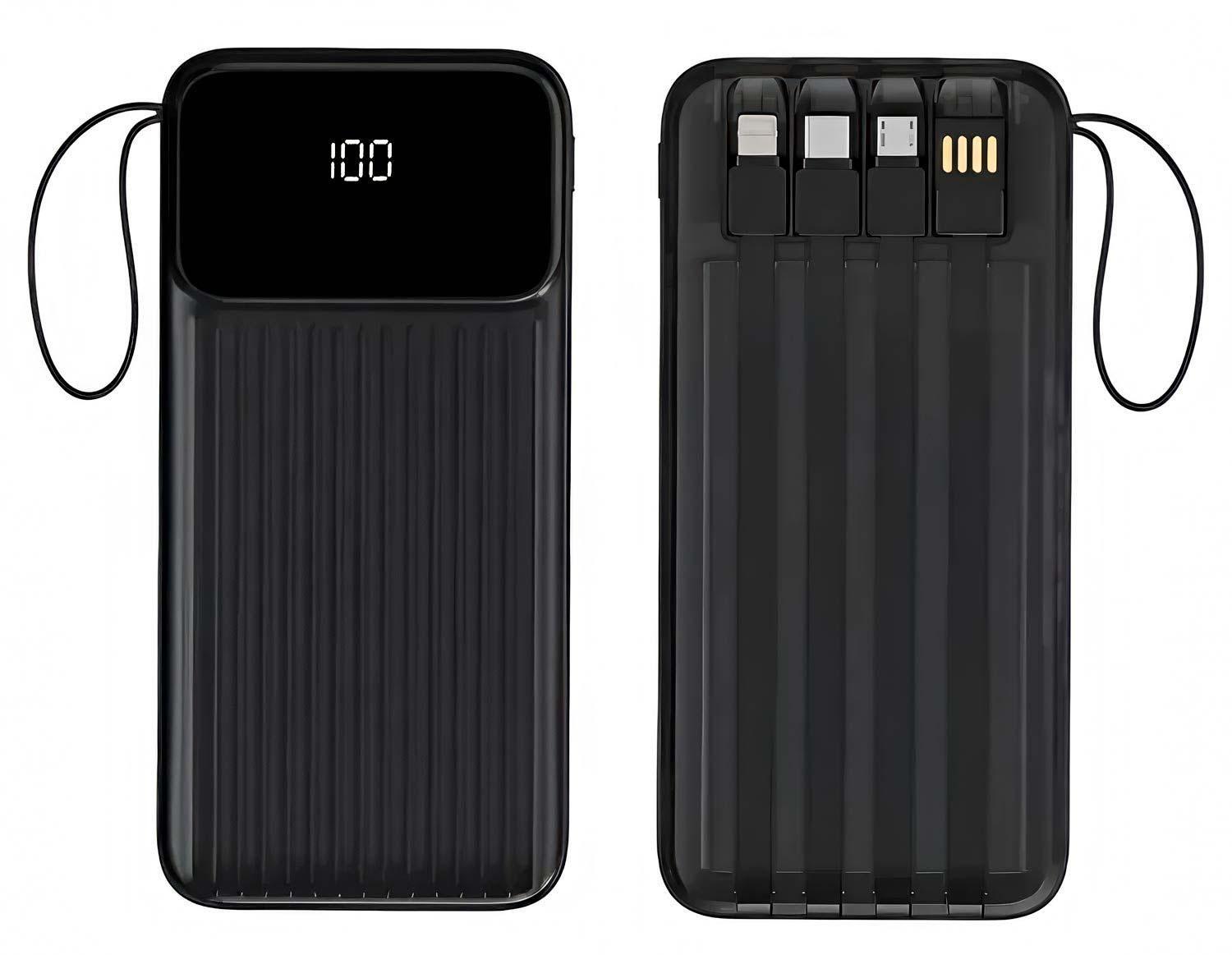 Cargador Power Bank Bateria Usb Portatil Linterna Recargable-5