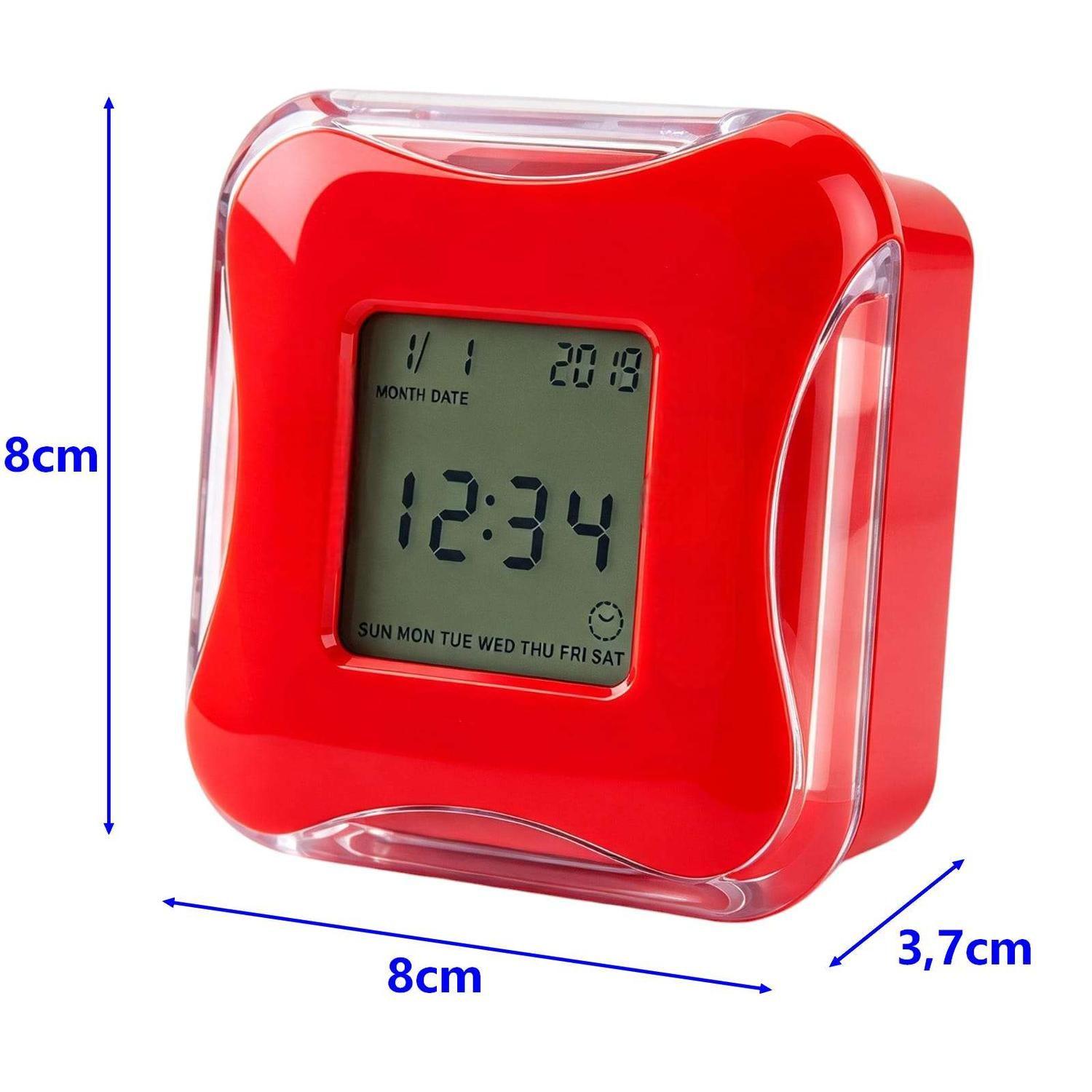 Reloj Despertador Timer Calendario Luz Digital Multifuncion-4