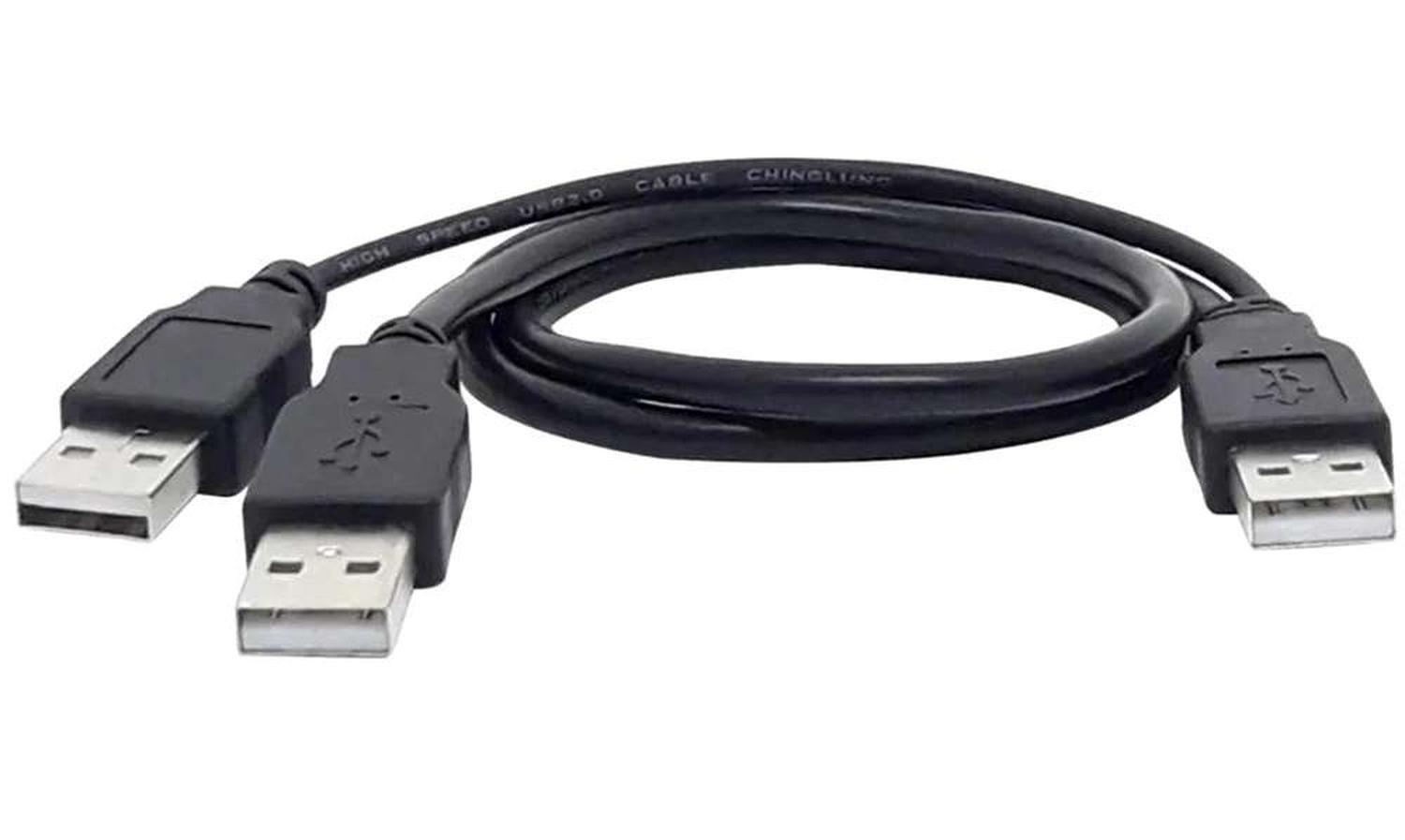 Cable Usb Disco Duro Externo Tipo 'y' Con Conector Estandar-2