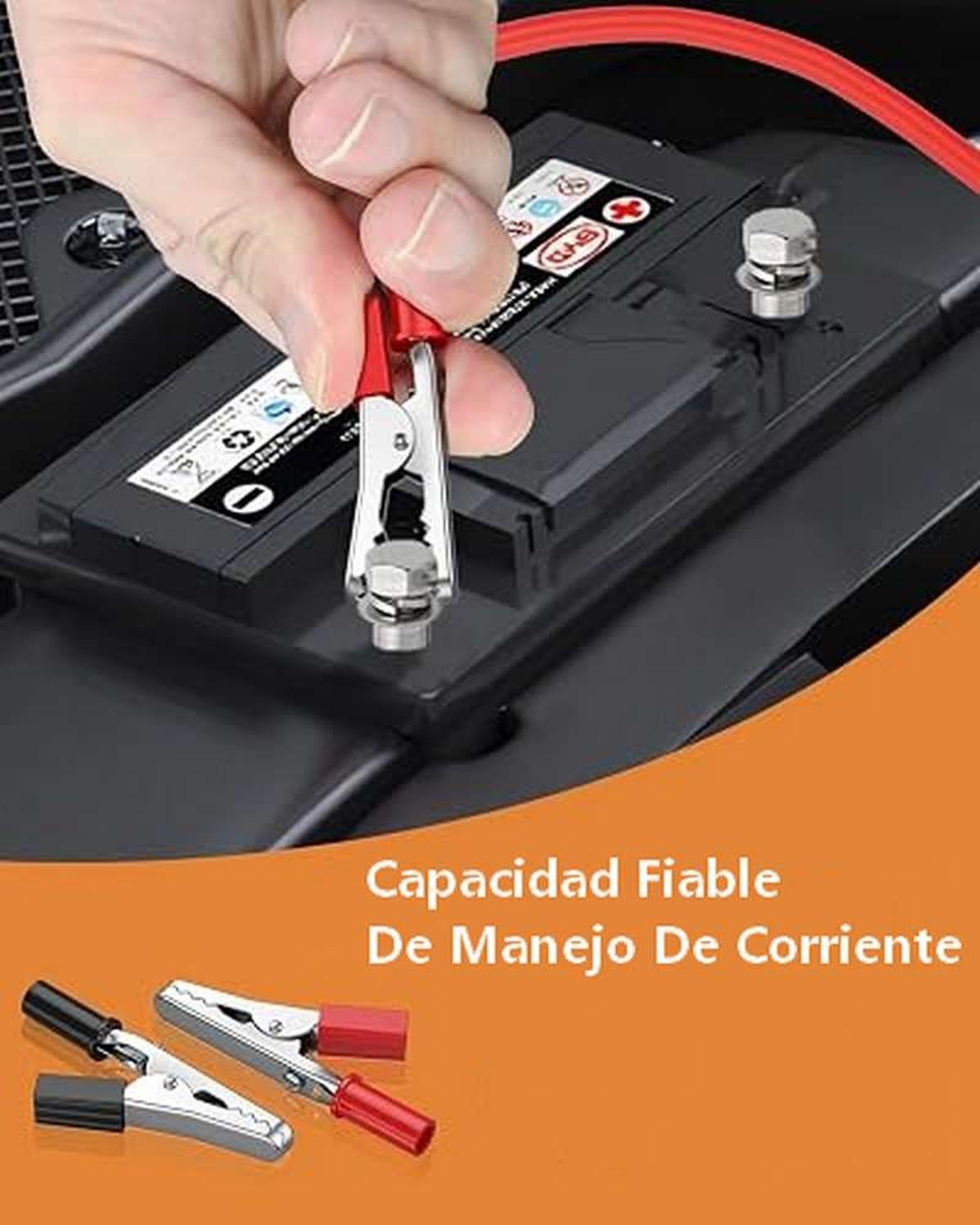 Pinzas Aisladas Caiman Cocodrilo Cable Corriente Electrica-7