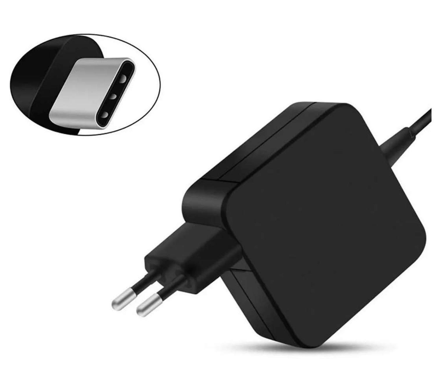 Cargador 65w Tipo C Alternativ Para Macbook Lenovo Asus Dell-0