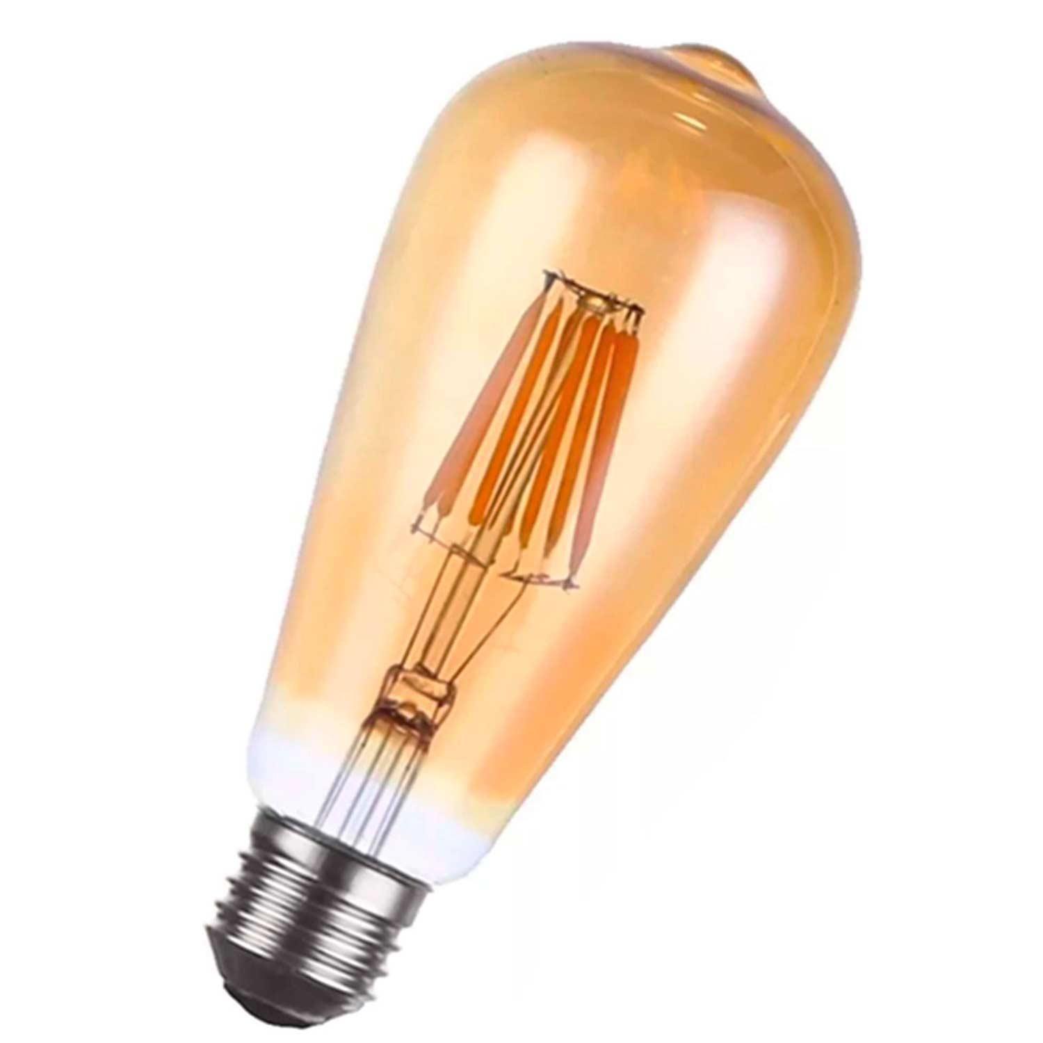 Ampolleta Led Retro Vintage Luz Calida Decoracion Filamento-4