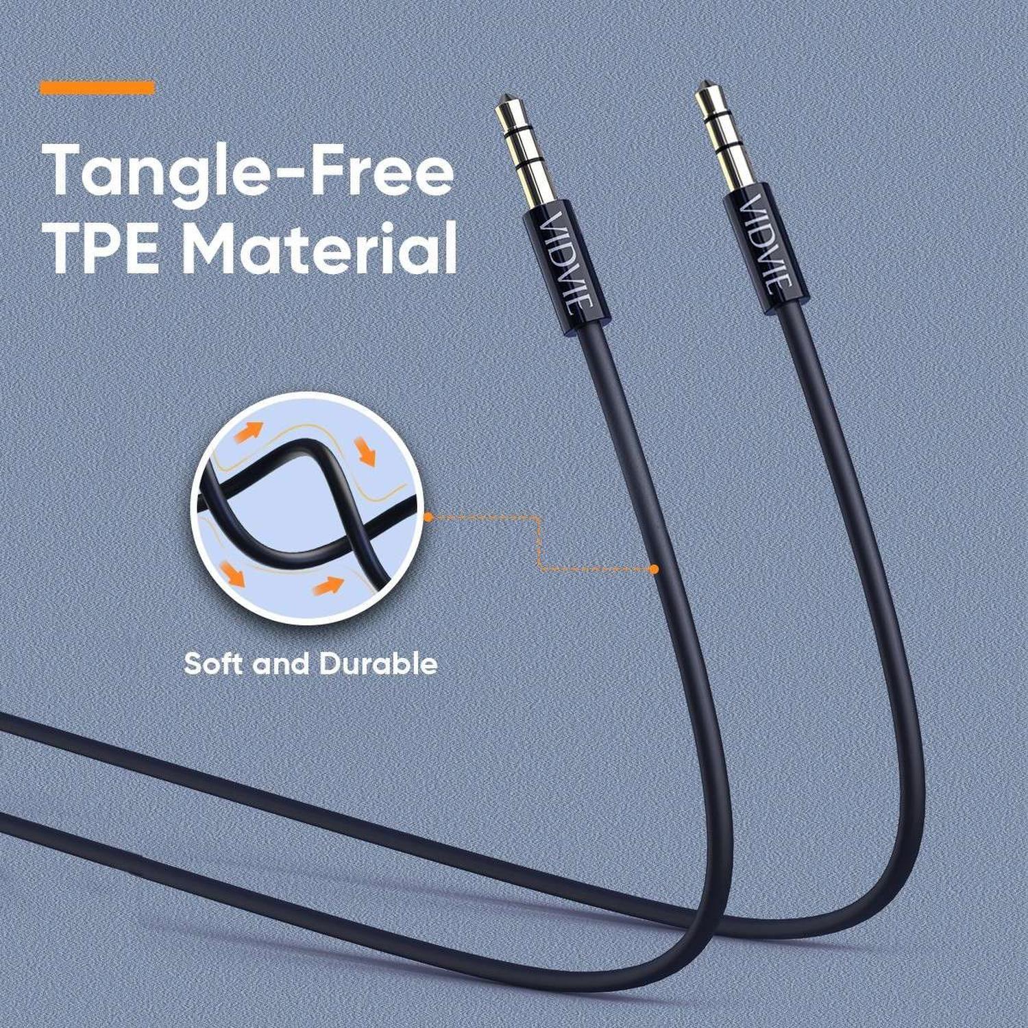 Cable 1x1 Auxiliar Plug Jack 3.5 Audio Fino Delgado Audifono-6
