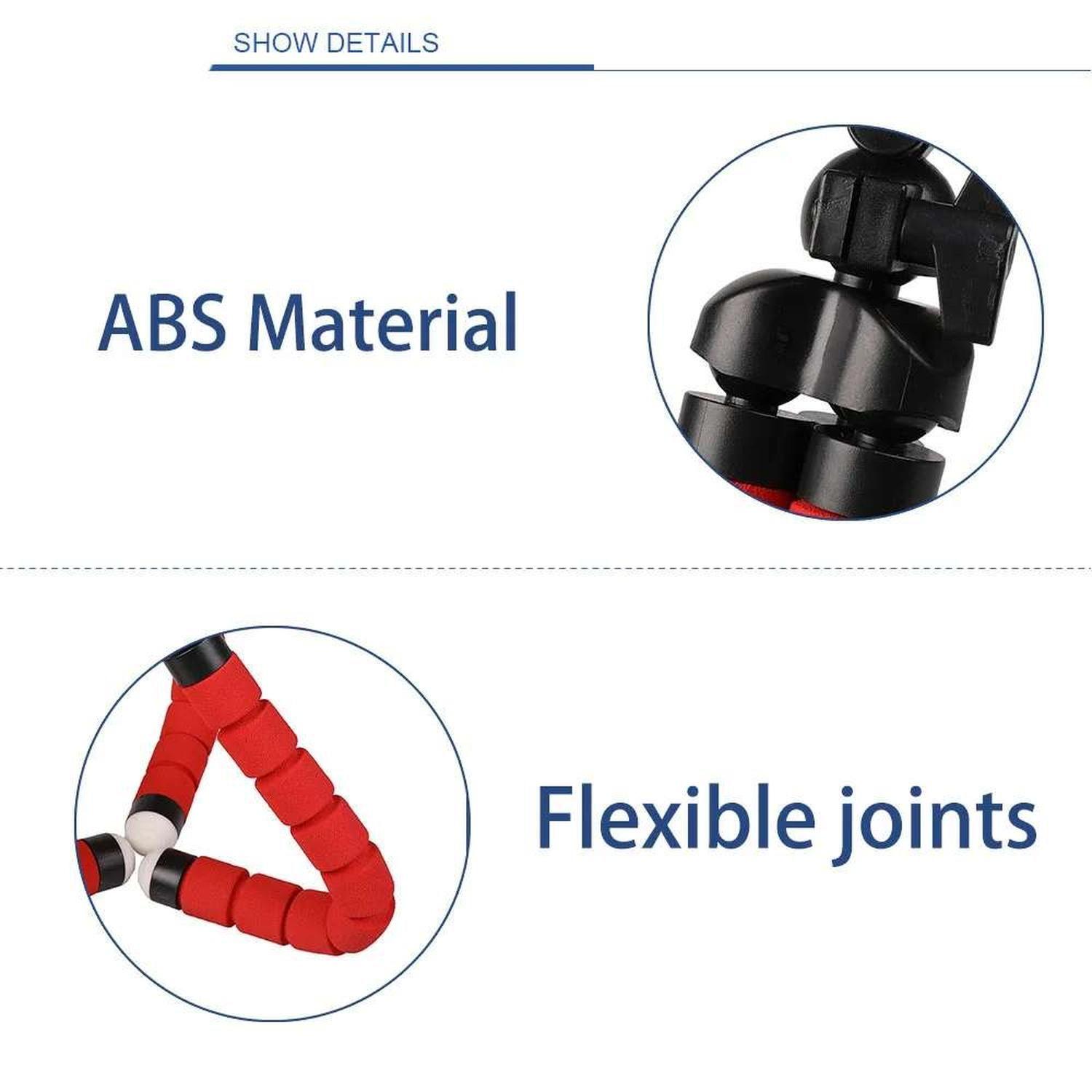 Soporte Tripode Flexible Portatil Ajustable Celular GoPro Bolsillo Mesa-6
