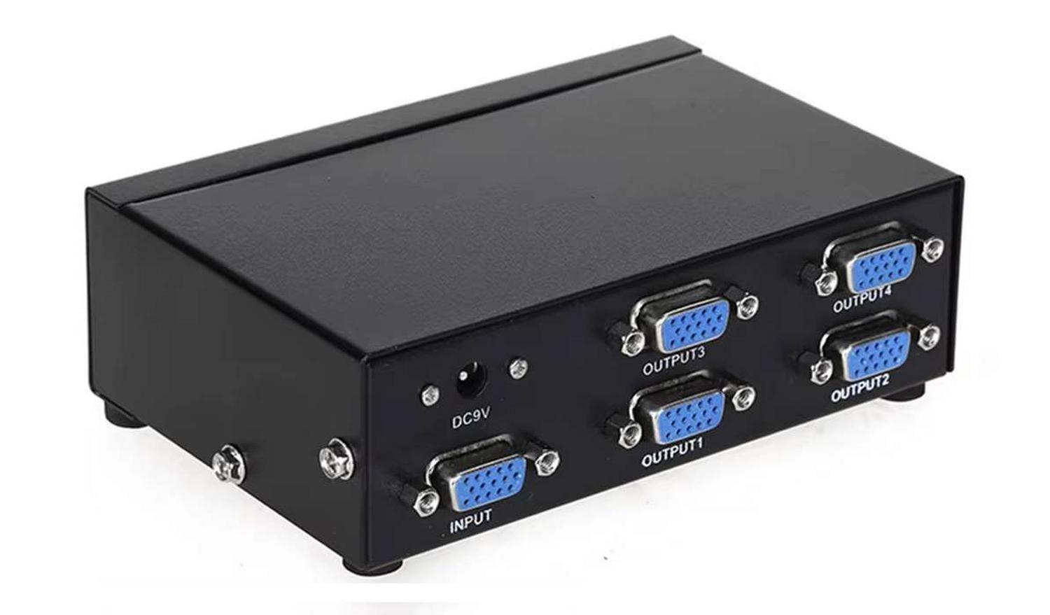 Splitter Adaptador Vga Multi Puerto Video Pantallas Multiples-0