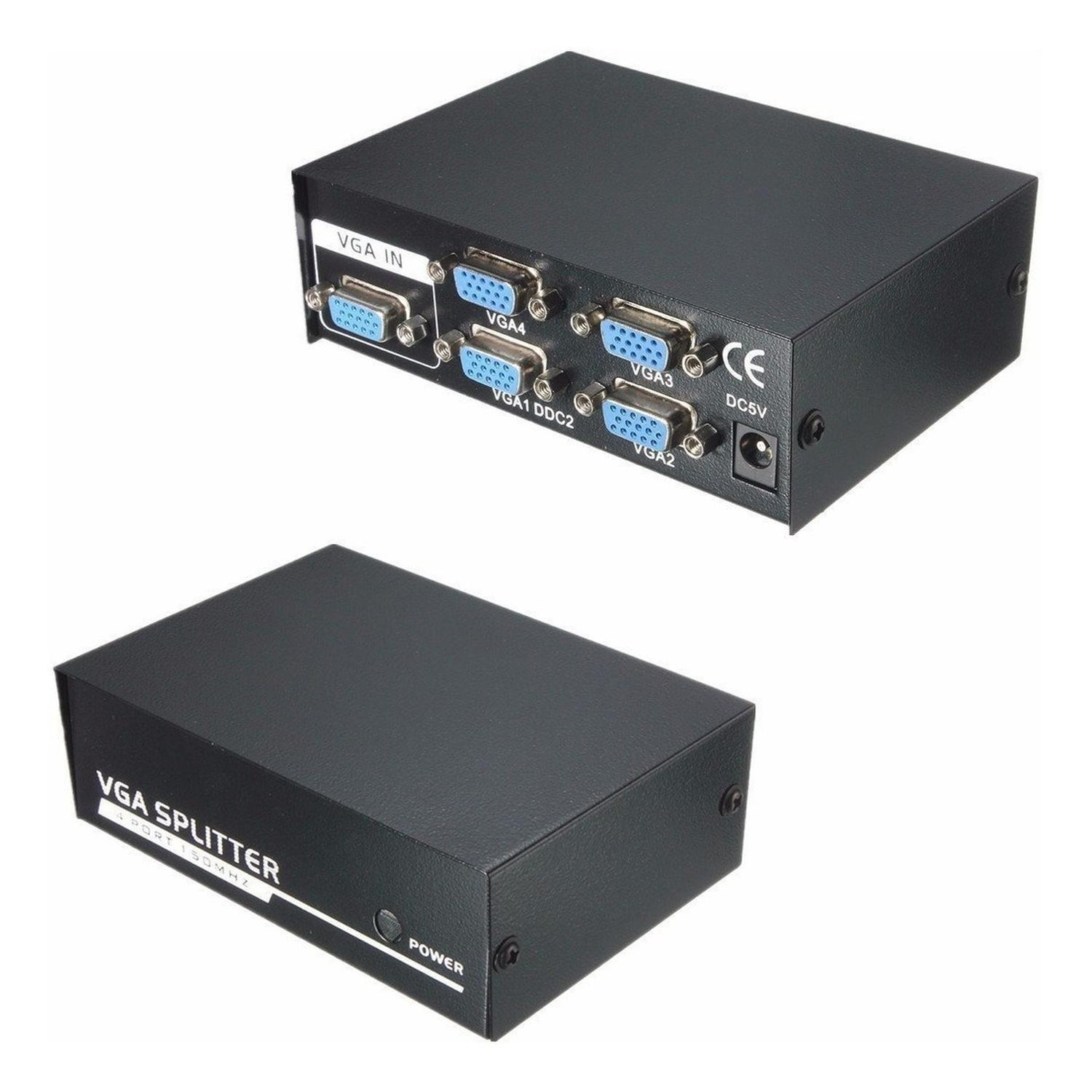 Splitter Adaptador Vga Multi Puerto Video Pantallas Multiples-3