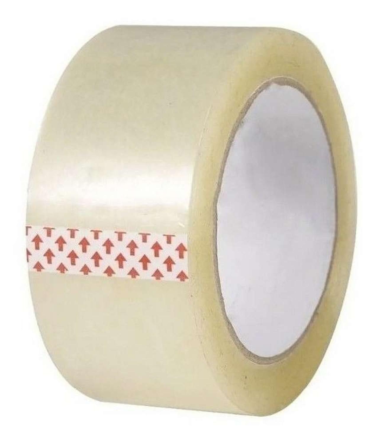 Cinta Huincha De Embalaje Ancha Transparente X 200 Mts-1