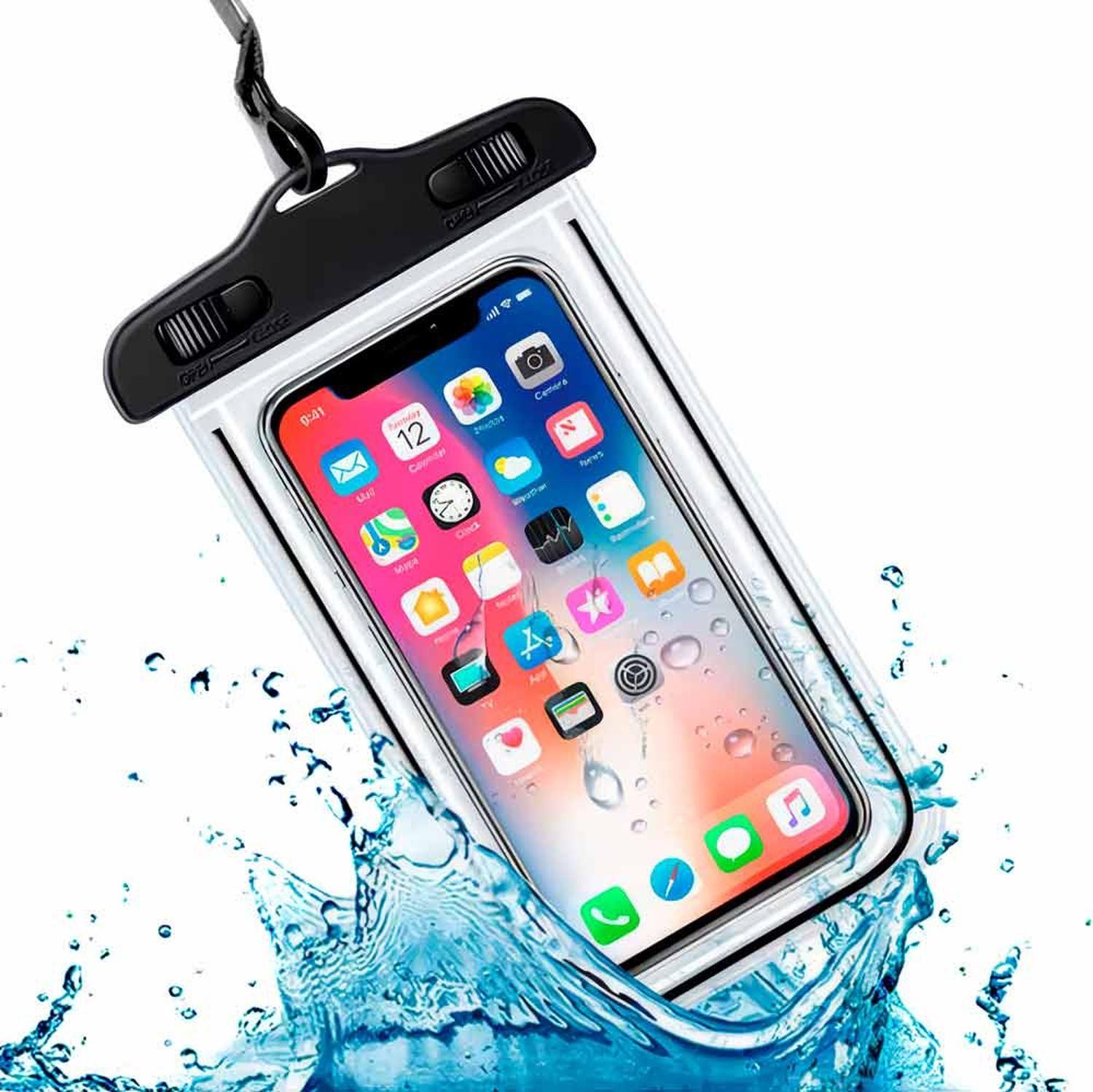 Funda Impermeable Protector Celular Sumergible Agua Flotador Piscina Mar-8