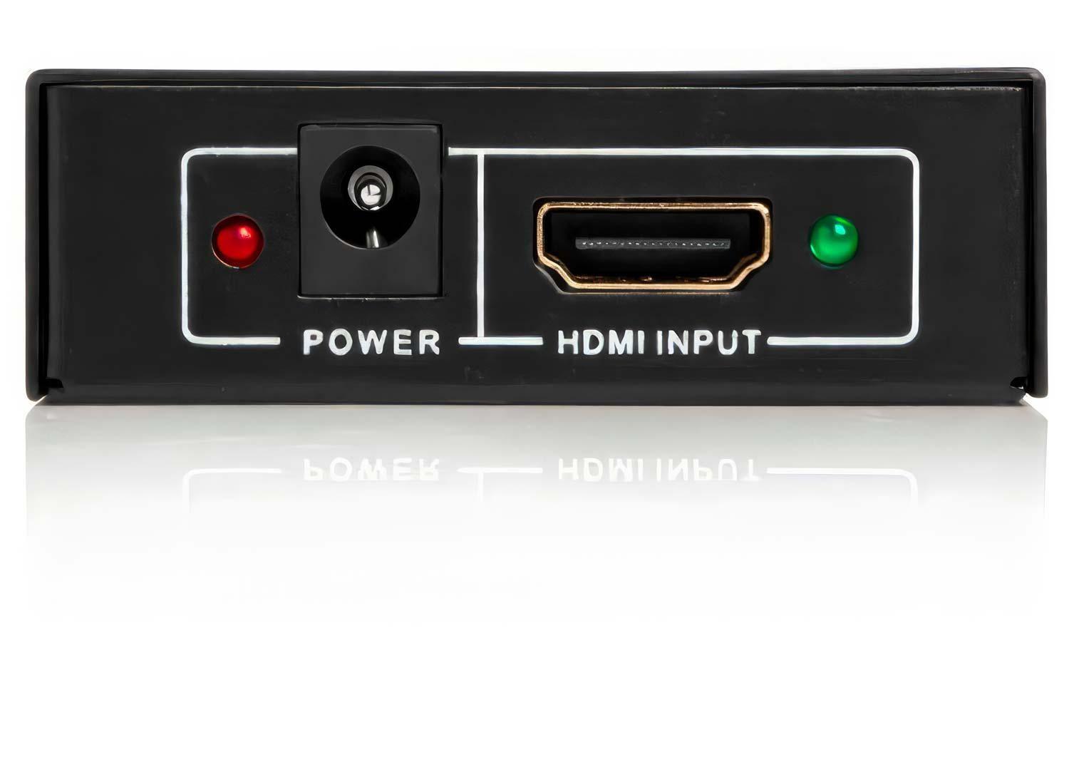 Adaptador Multiplicador Splitter Hdmi Duplicador Pantalla Tv Led-4