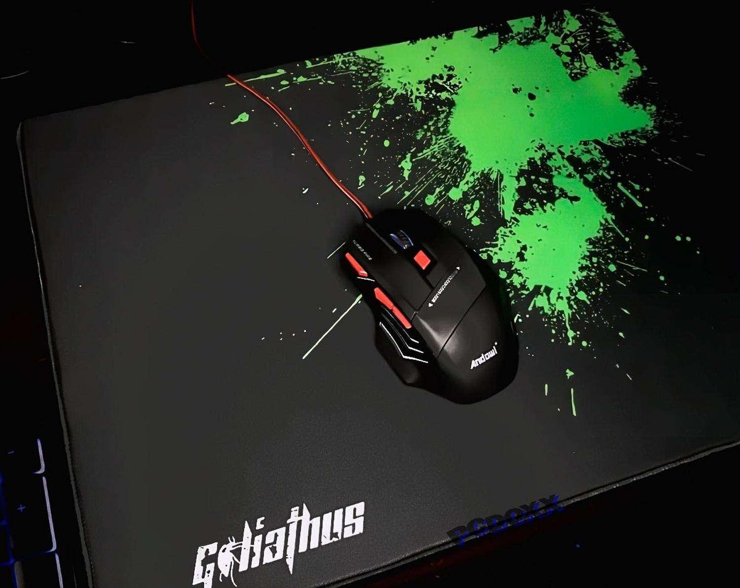 2X Pack Mousepad Xl Antideslizante Gamer Pro Gaming Rapido-7