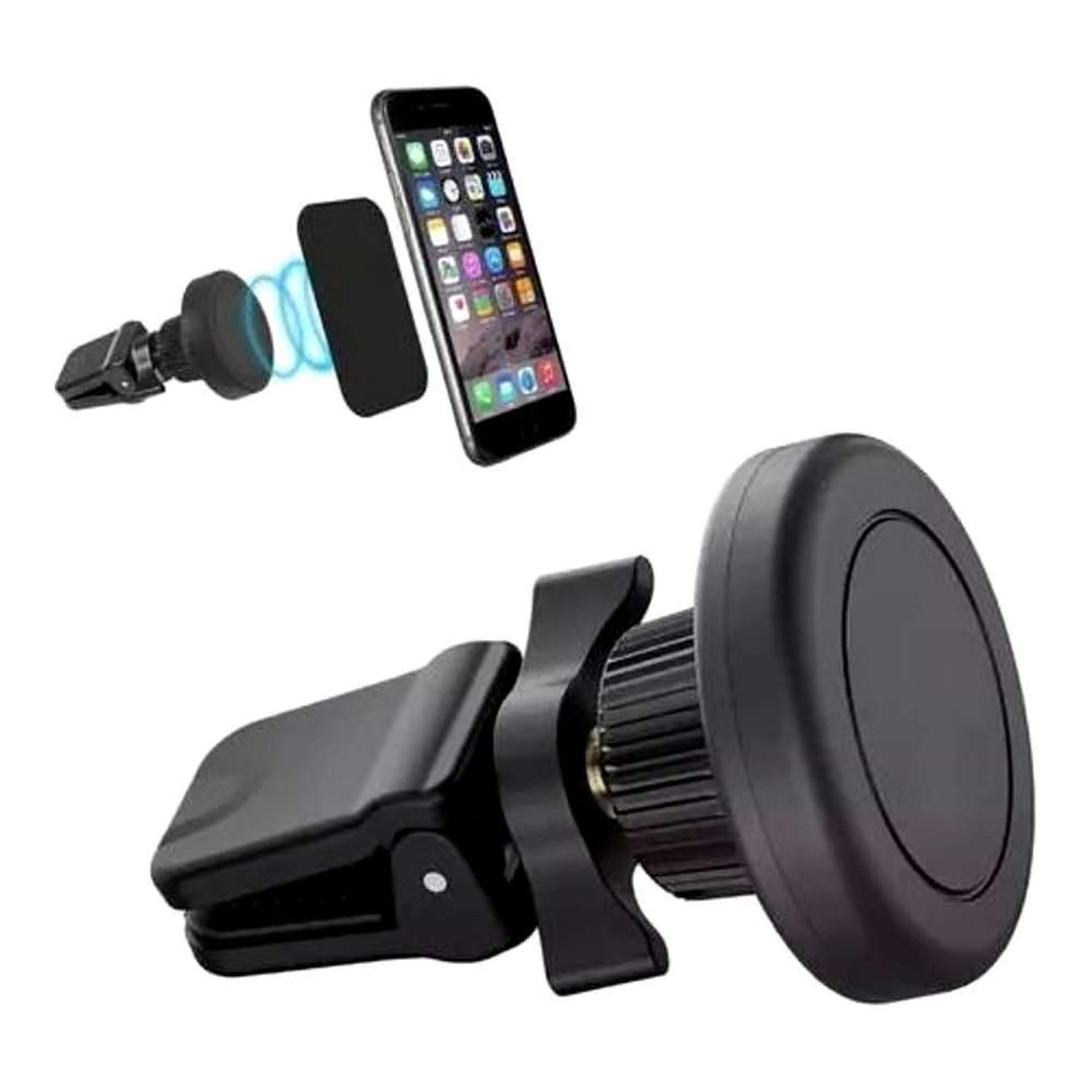 Soporte Magnetico Celular Gancho Rejilla Ventilacion Auto Iman-4