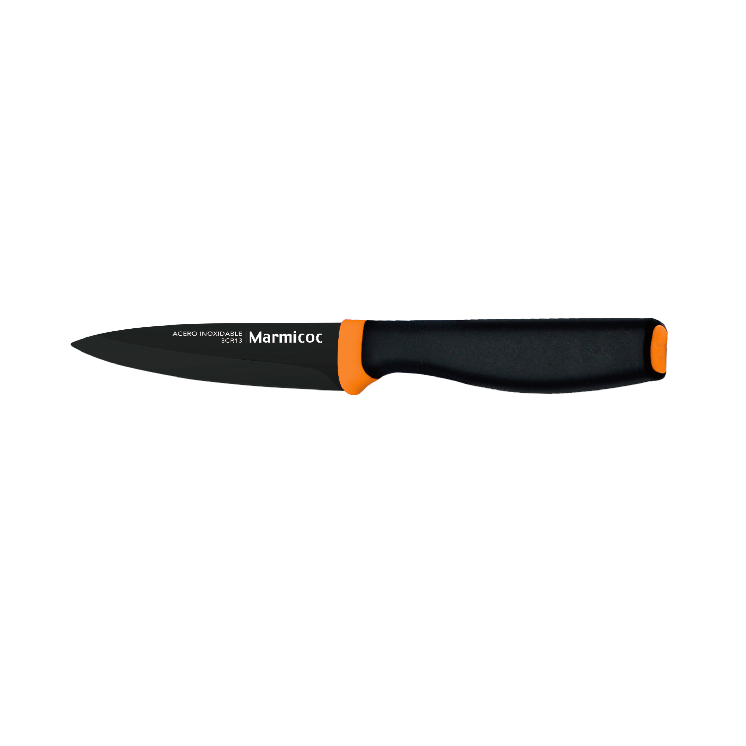 Cuchillo Pelador de 9 cm Marmicoc Black Acero Inoxidable 3CR13-2