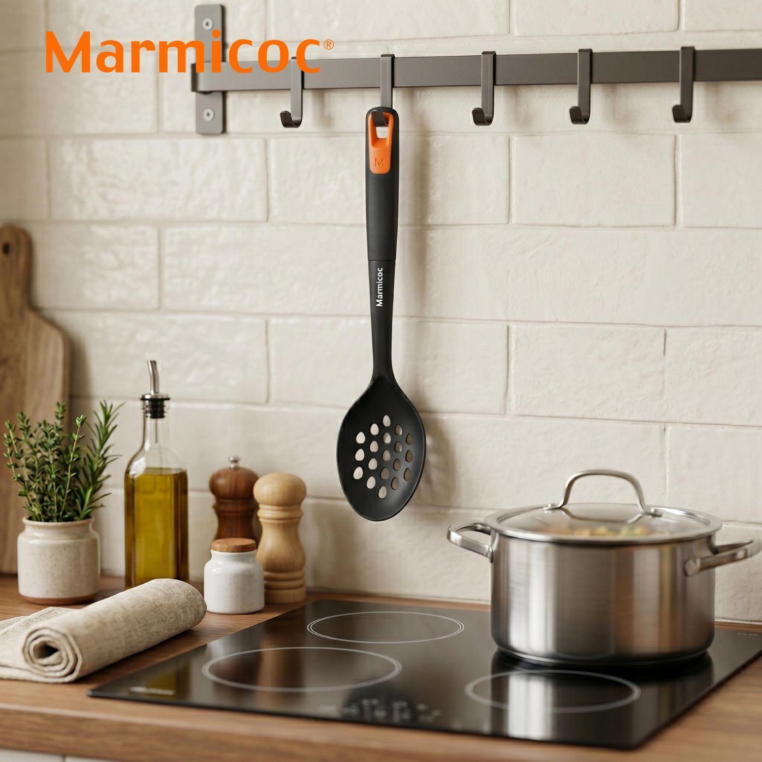 Cuchara Perforada de Cocina Marmicoc Spring Nylon-2