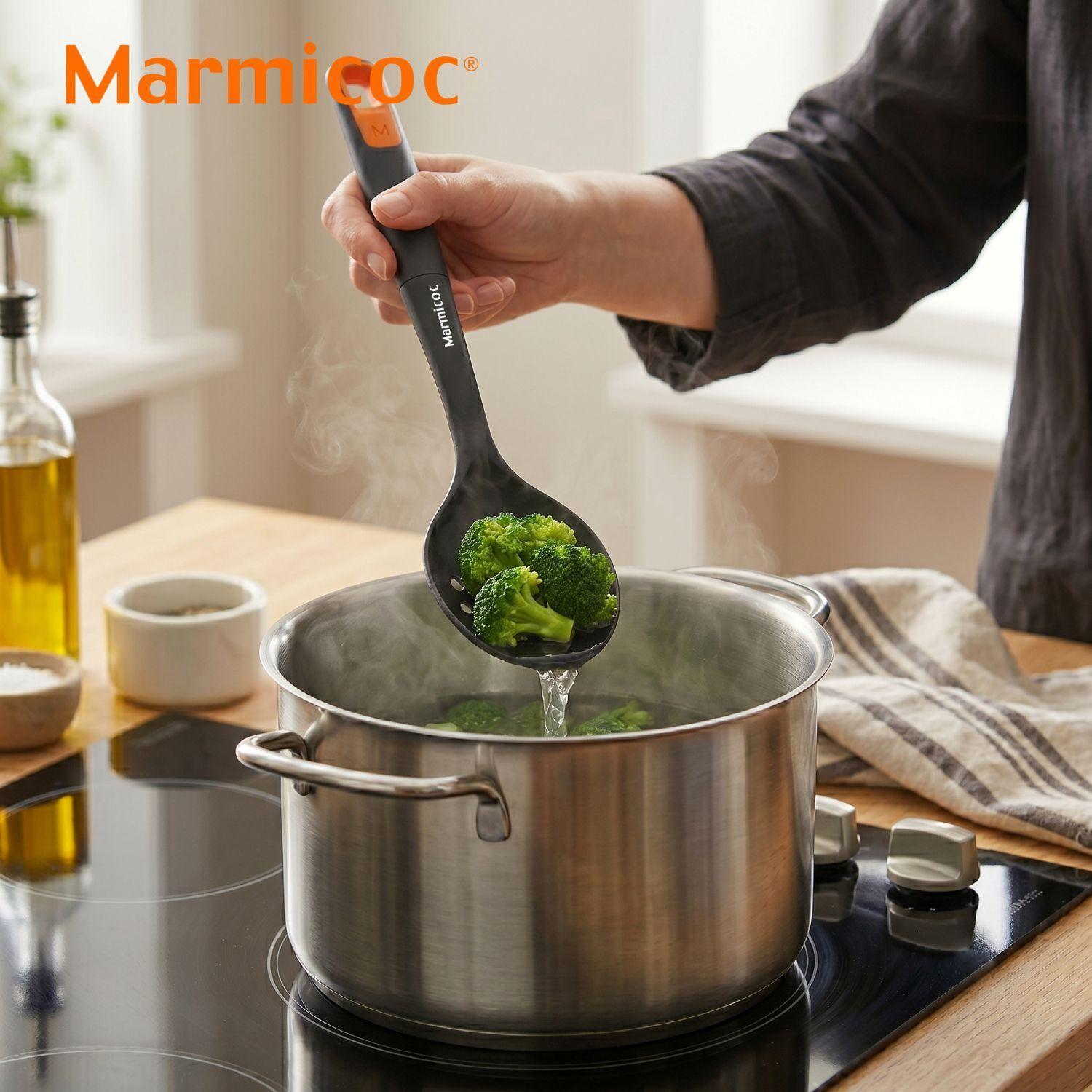 Cuchara Perforada de Cocina Marmicoc Spring Nylon-3