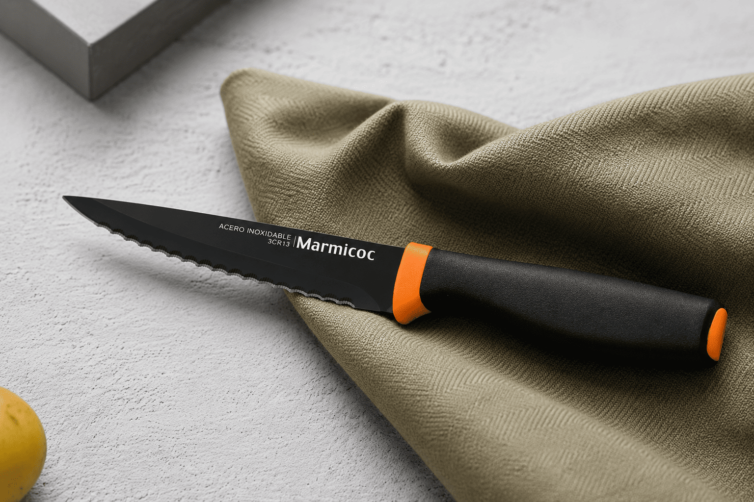 Cuchillo de Carne Marmicoc Black Acero Inoxidable-1