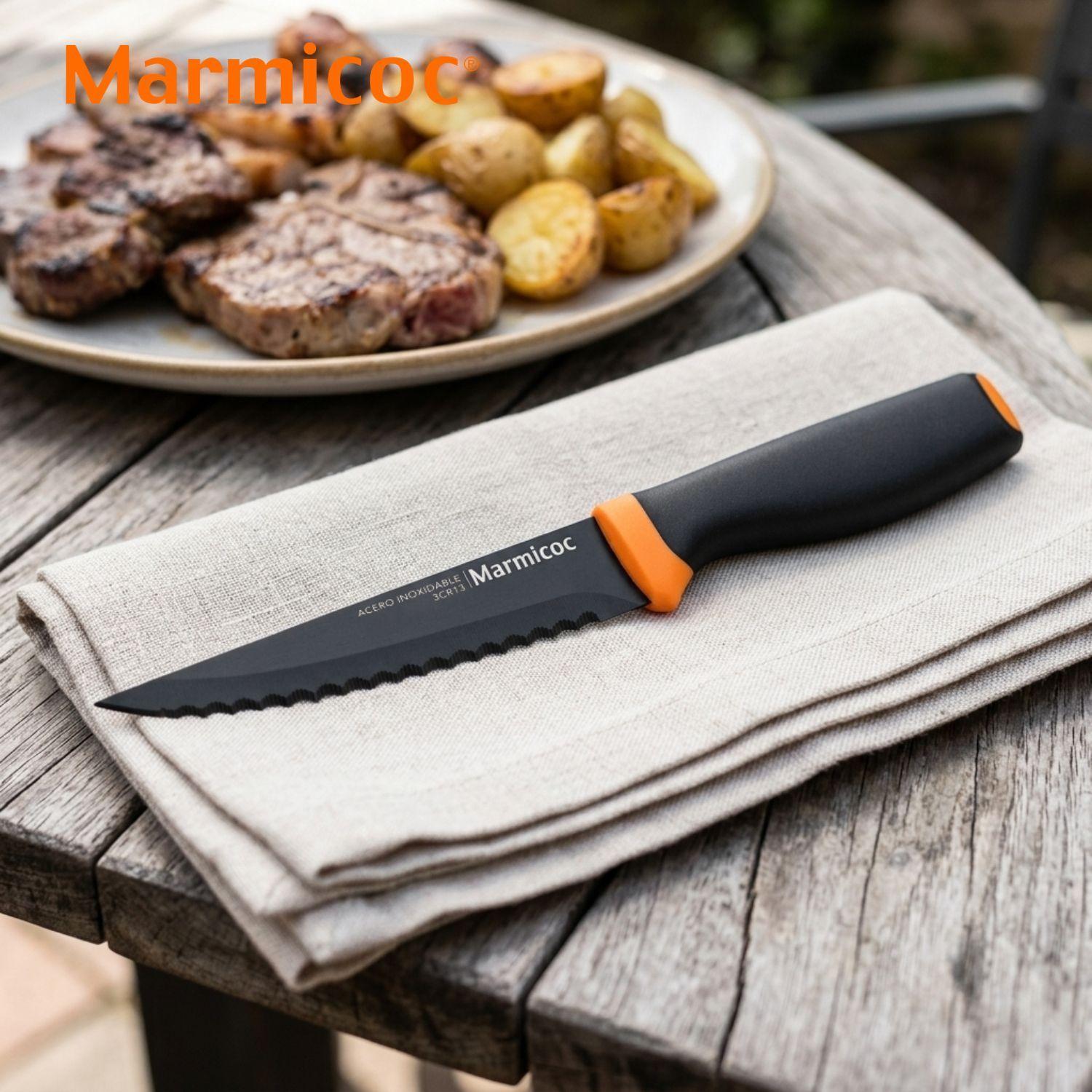 Cuchillo de Carne Marmicoc Black Acero Inoxidable-3