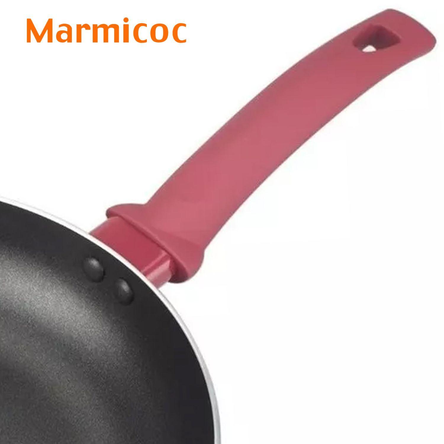 Set de sartenes Marmicoc Spring Granate de 18 20 24 cm-2