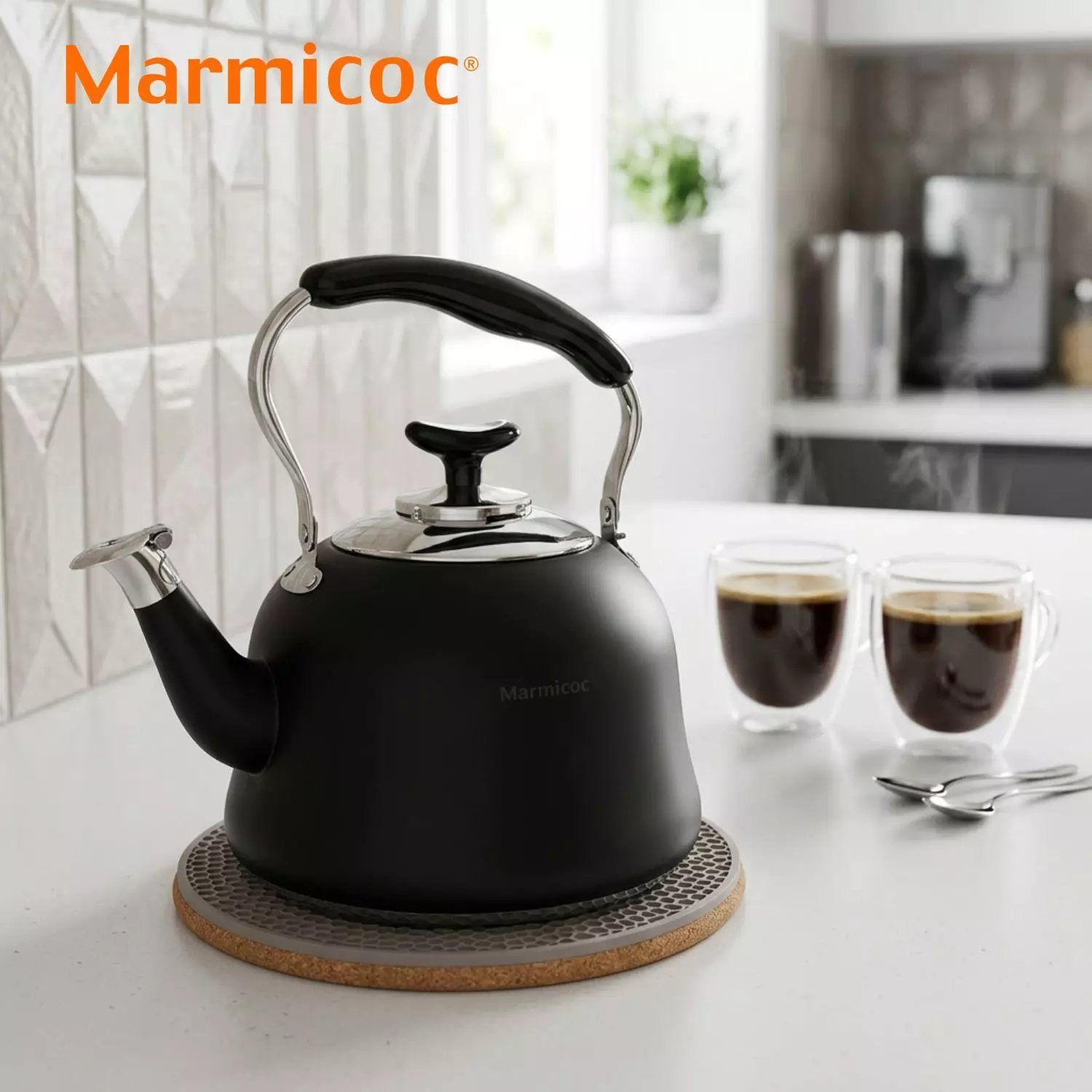 Tetera Marmicoc Sara Black 3 L-3