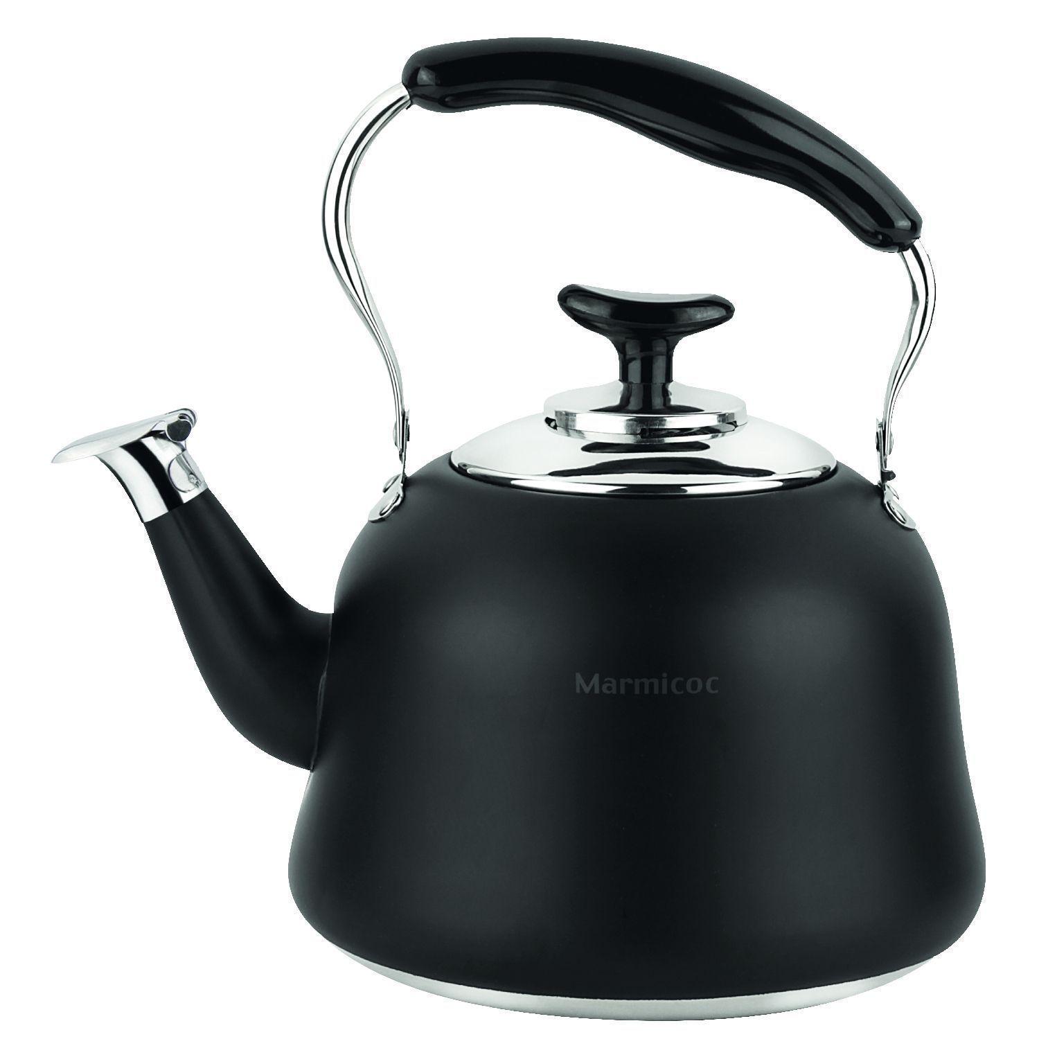 Tetera Silbadora Marmicoc Sara Black 3L-0