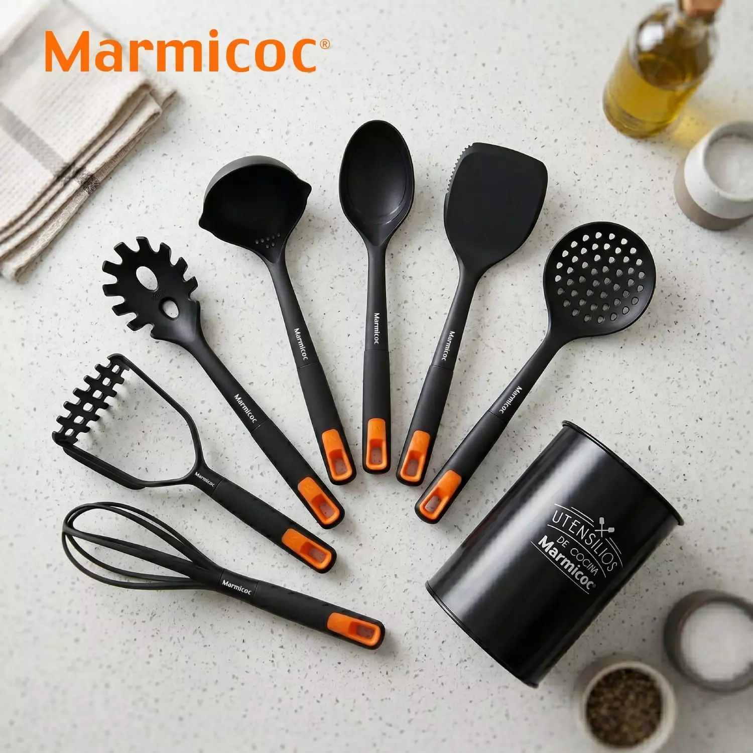 Set de Utensilios de Cocina Marmicoc Spring 8 Piezas-4