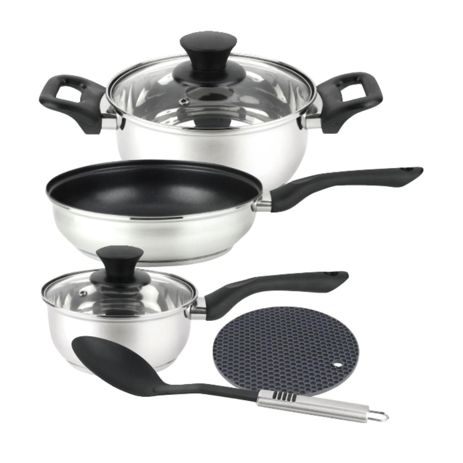 Batería de Cocina Marmicoc Bali 7 Piezas-0