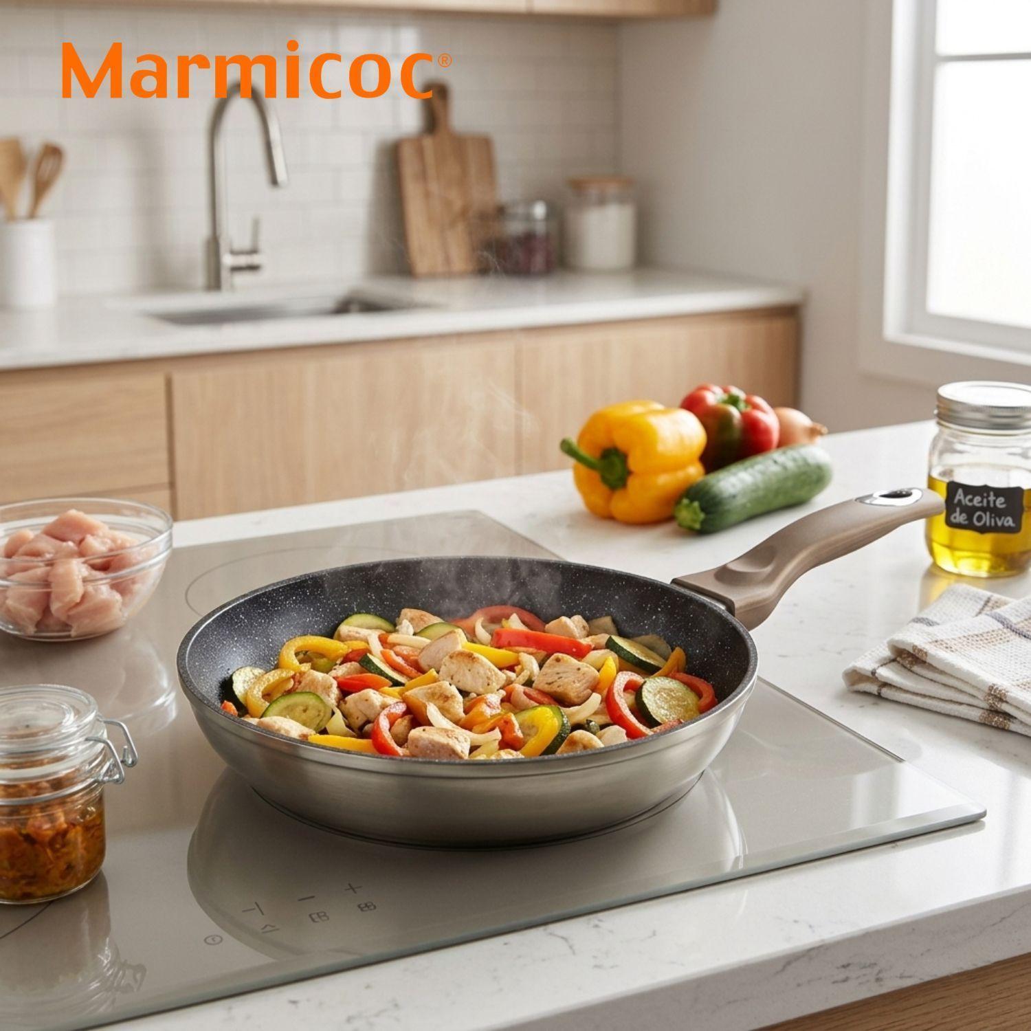 Batería de Cocina Marmicoc Champagne 8 Piezas-4