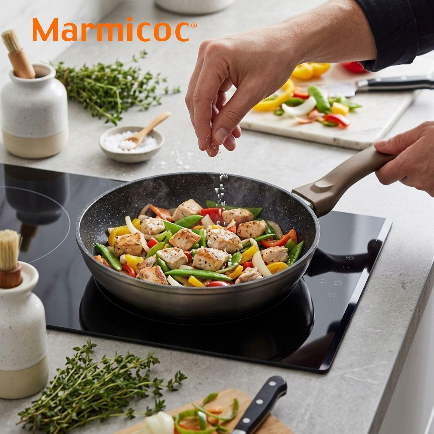 Batería de Cocina Marmicoc Champagne 8 Piezas-6